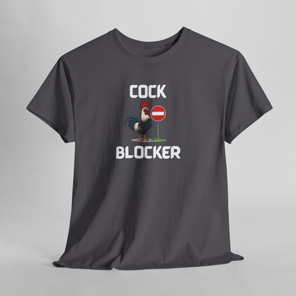 Cock Blocker T-Shirt – Funny Novelty Tee with Cheeky Humour