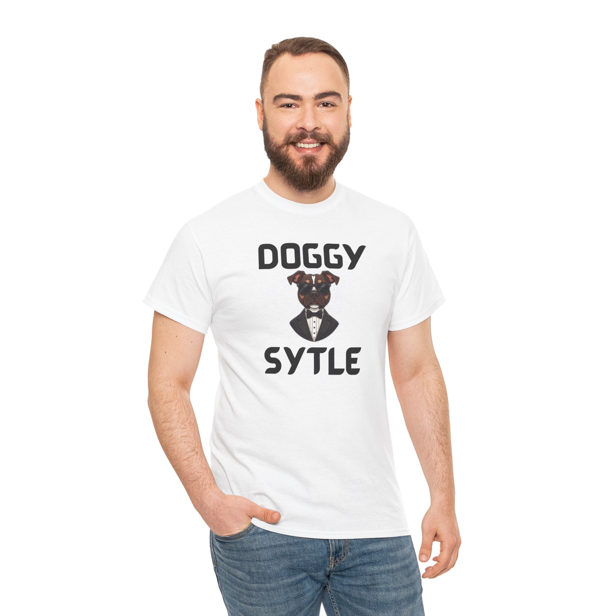 Doggy Style T-Shirt – Funny Dog Lover Gift with a Cheeky Twist