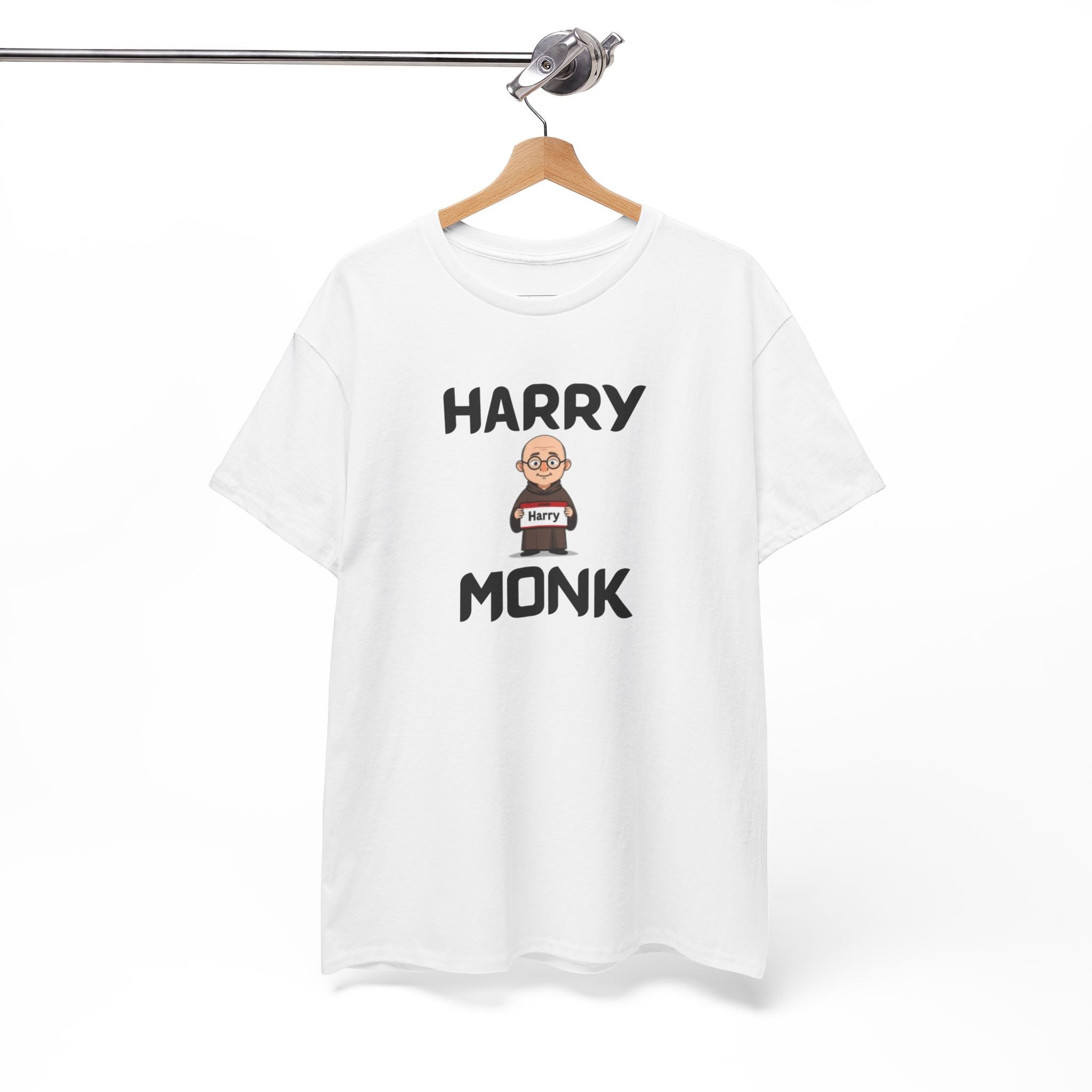 Harry Monk T-Shirt – Funny Novelty Tee with Cheeky Wordplay