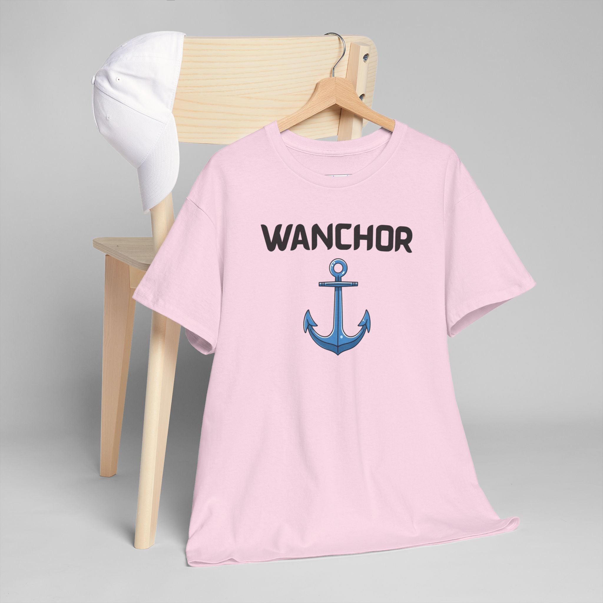 Wanchor T-Shirt – Funny Novelty Tee with Cheeky British Humour