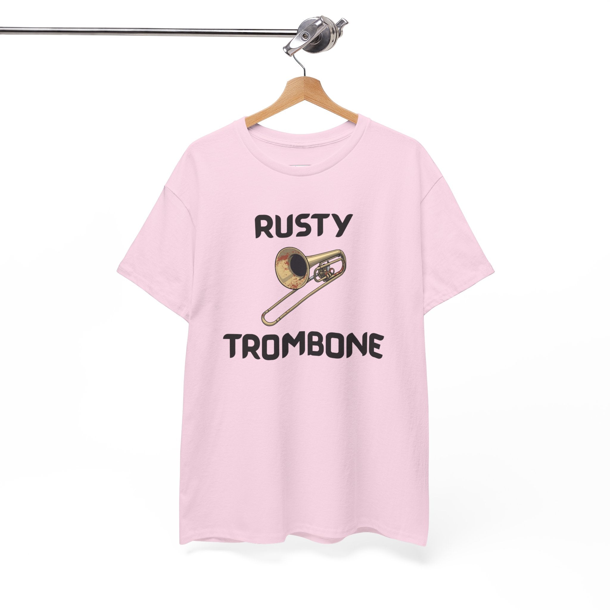 Rusty Trombone T-Shirt – Funny Novelty Tee with Cheeky Humour
