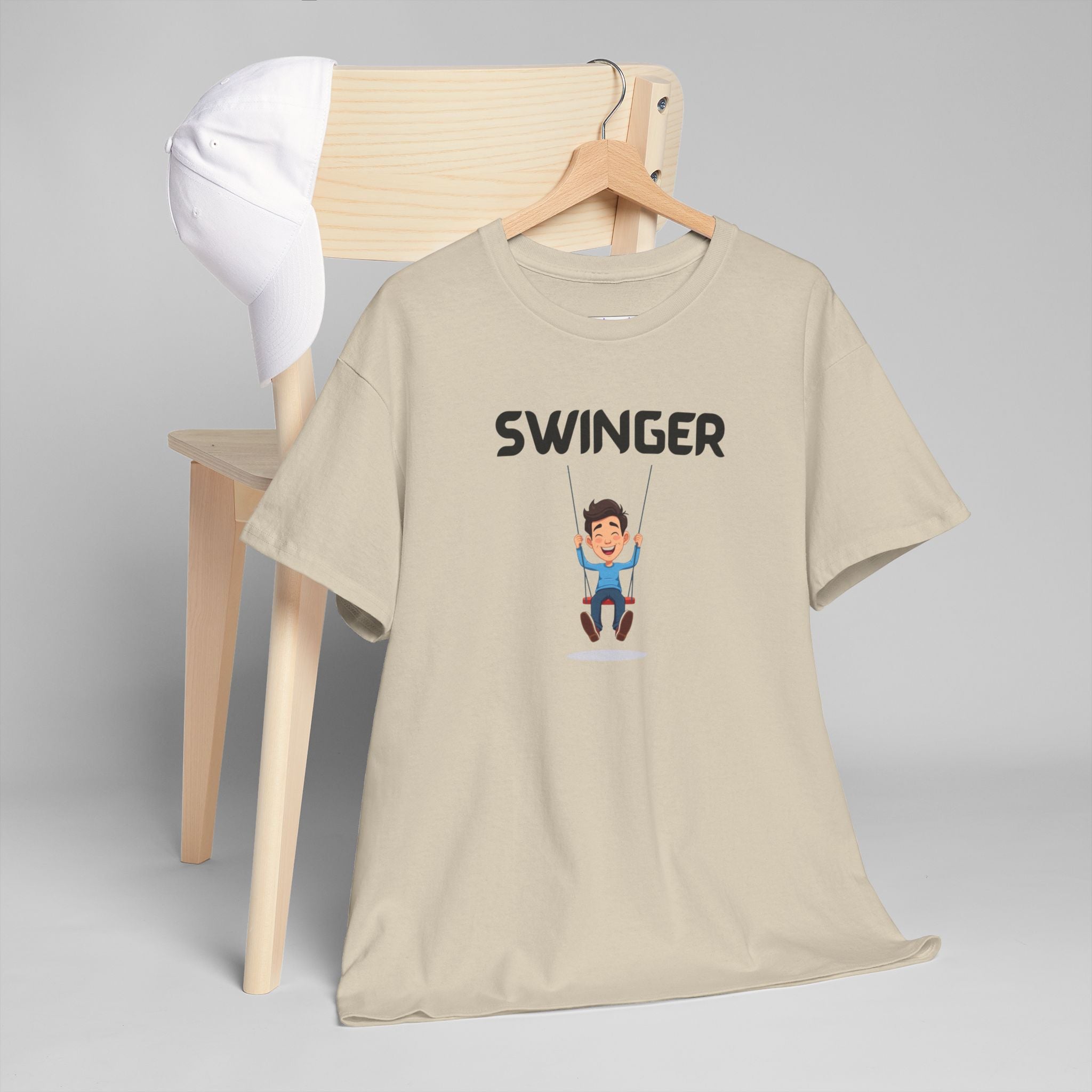 Swinger T-Shirt – Funny Novelty Tee with Cheeky Humour