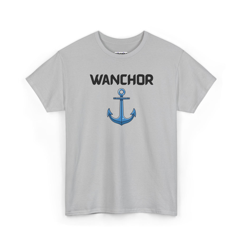 Wanchor T-Shirt – Funny Novelty Tee with Cheeky British Humour
