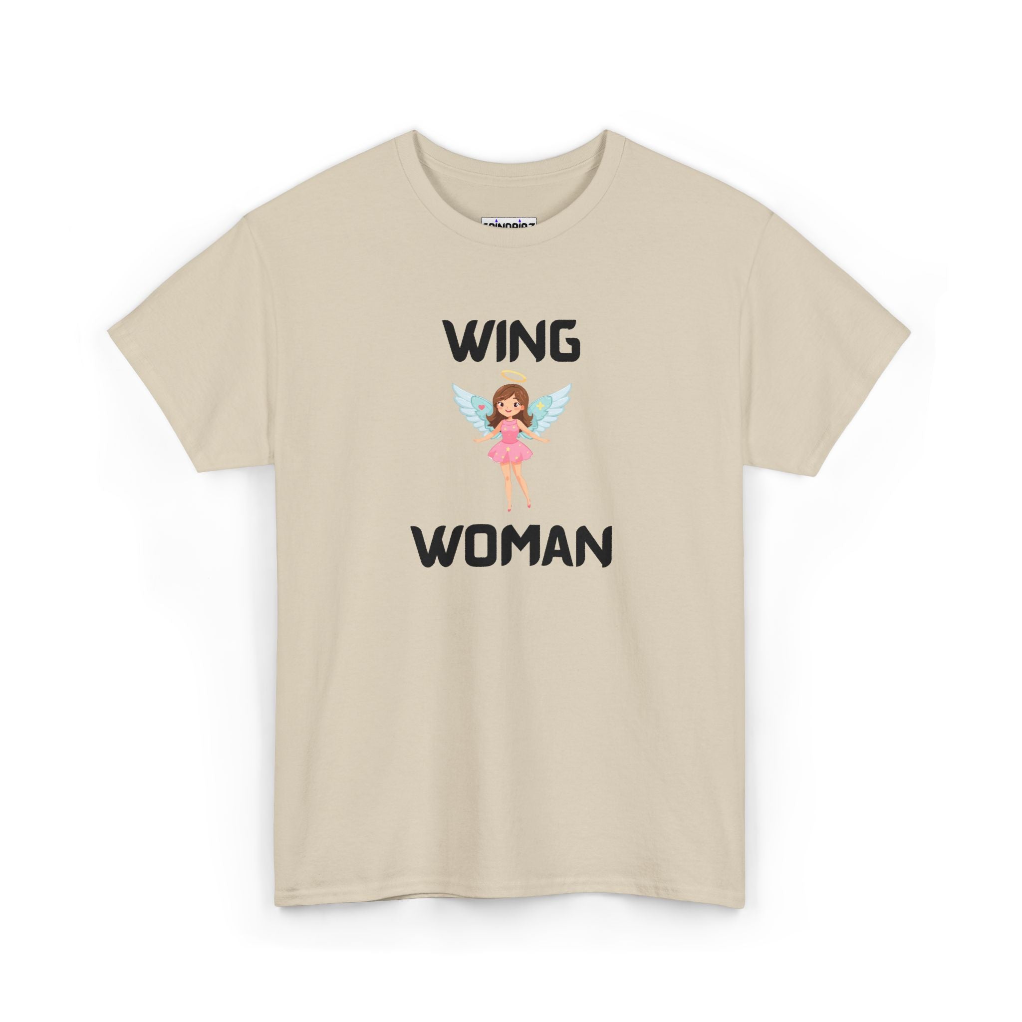 Wing Woman T-Shirt – Funny Novelty Tee for Hen Do’s, Prank Gifts & Nights Out