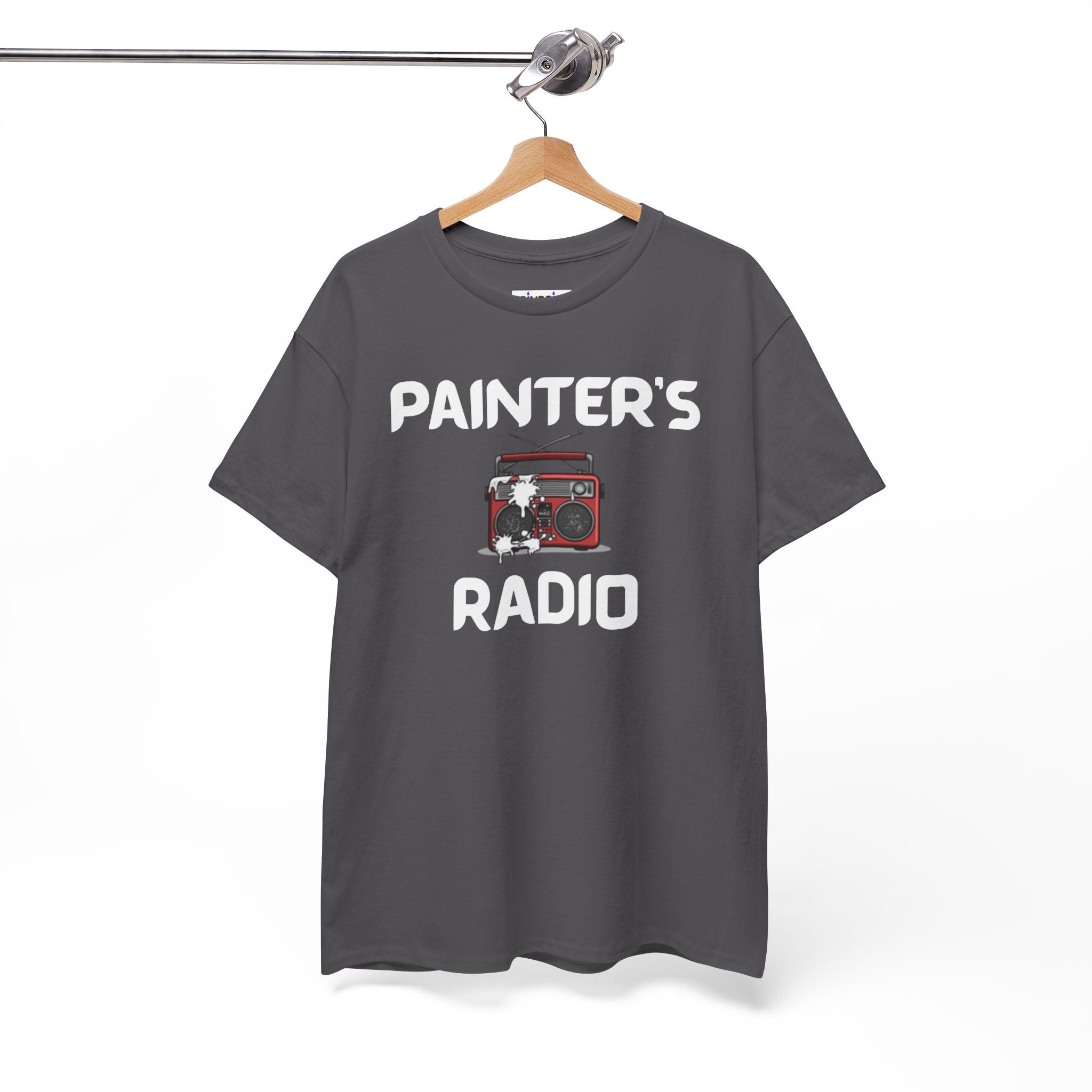Painter’s Radio T-Shirt – Funny Decorator Gift with a Sense of Humour