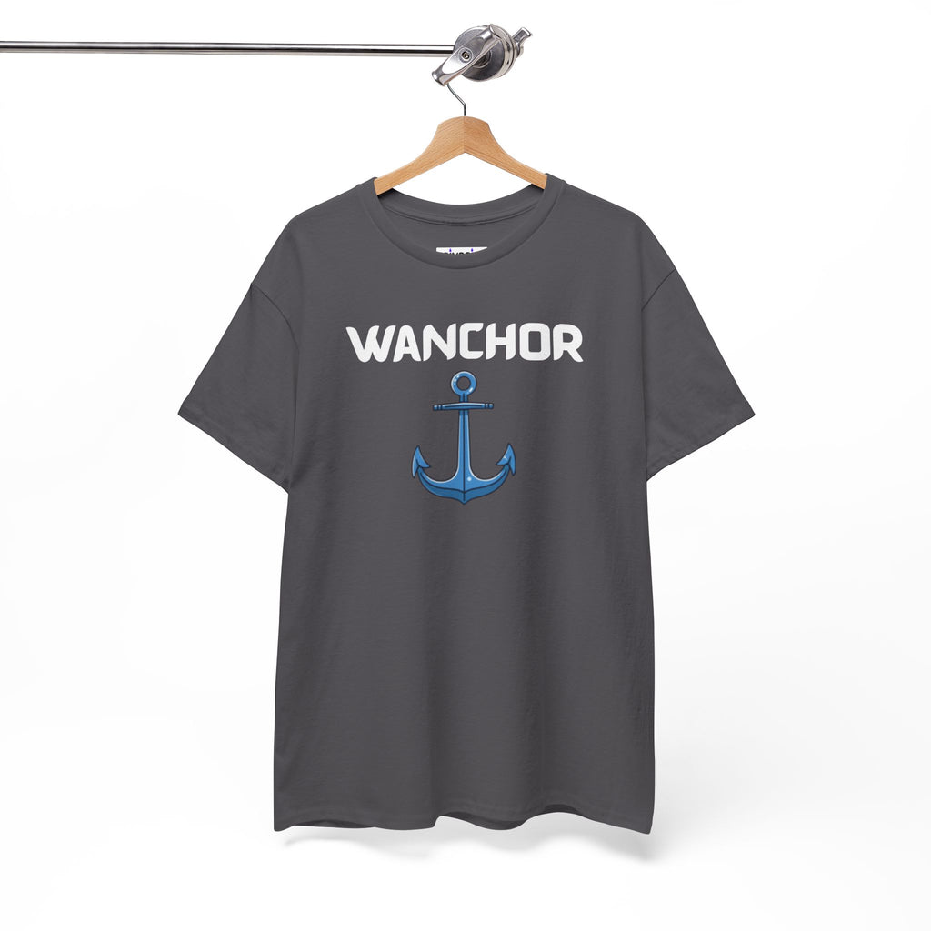 Wanchor T-Shirt – Funny Novelty Tee with Cheeky British Humour