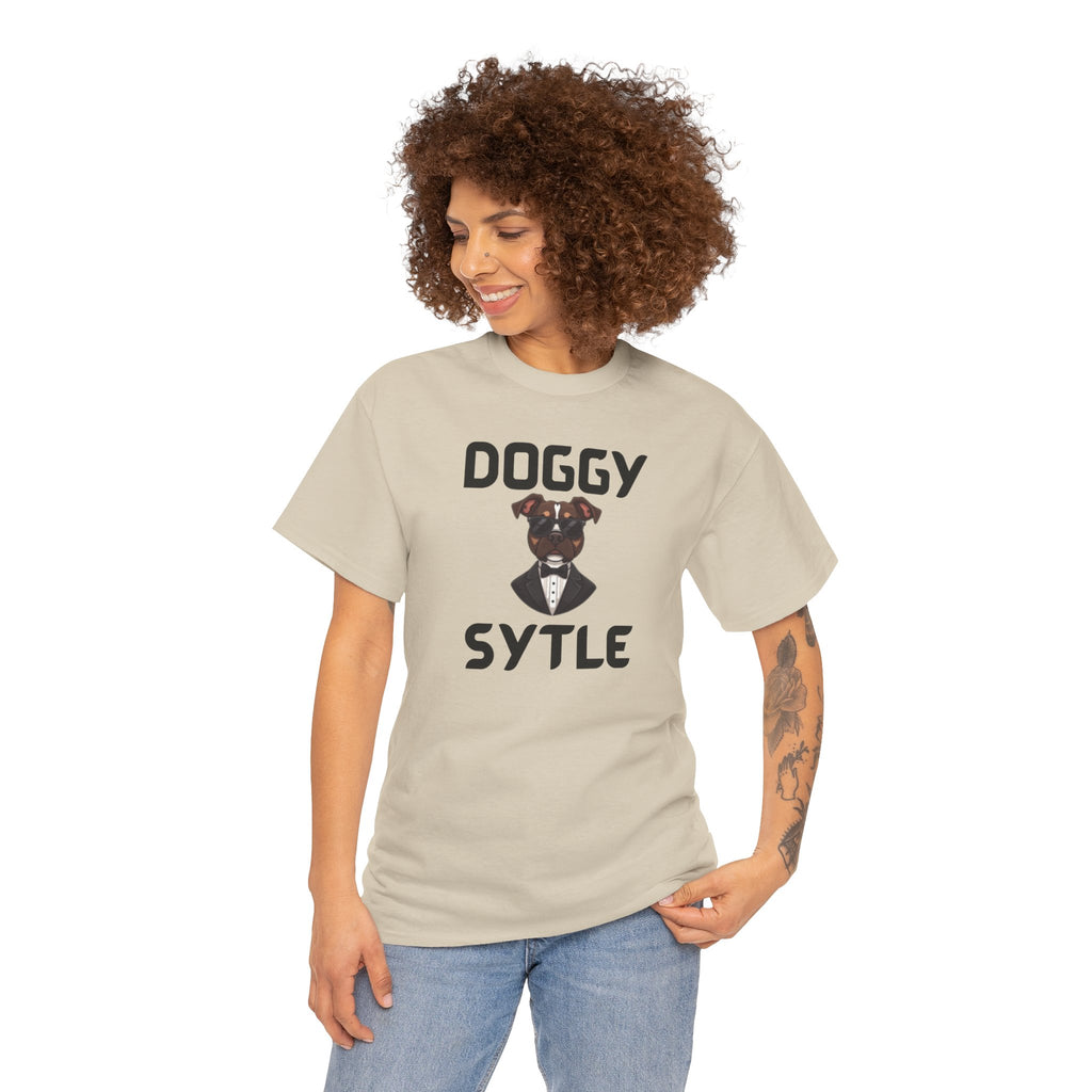 Doggy Style T-Shirt – Funny Dog Lover Gift with a Cheeky Twist