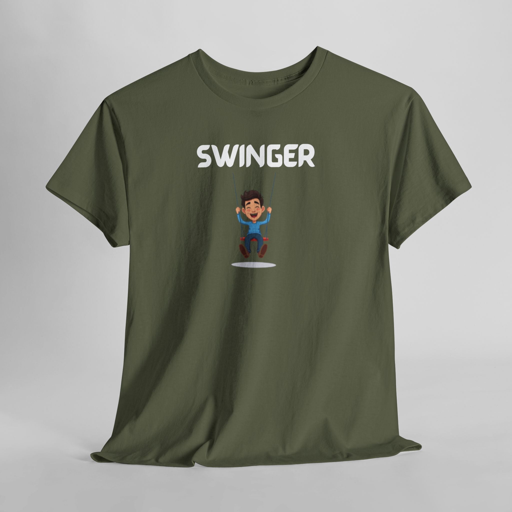 Swinger T-Shirt – Funny Novelty Tee with Cheeky Humour