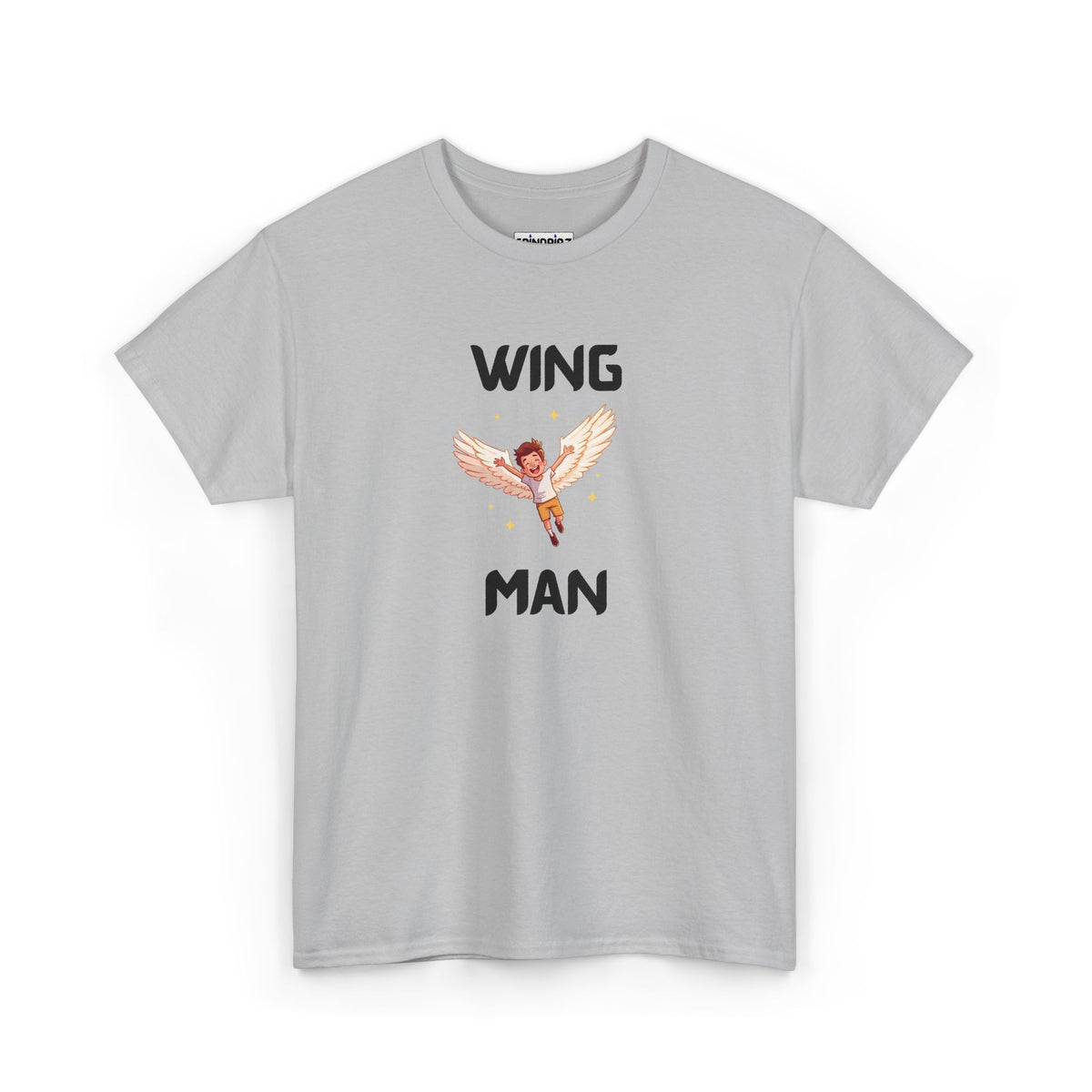 Wing Man T-Shirt – Funny Novelty Tee for Stag Do’s, Prank Gifts & Nights Out