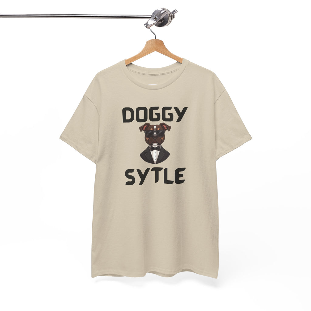 Doggy Style T-Shirt – Funny Dog Lover Gift with a Cheeky Twist