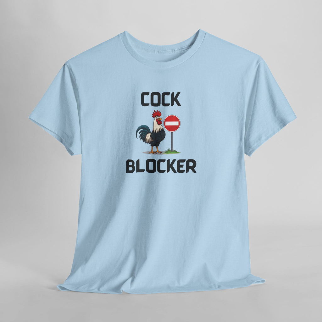Cock Blocker T-Shirt – Funny Novelty Tee with Cheeky Humour