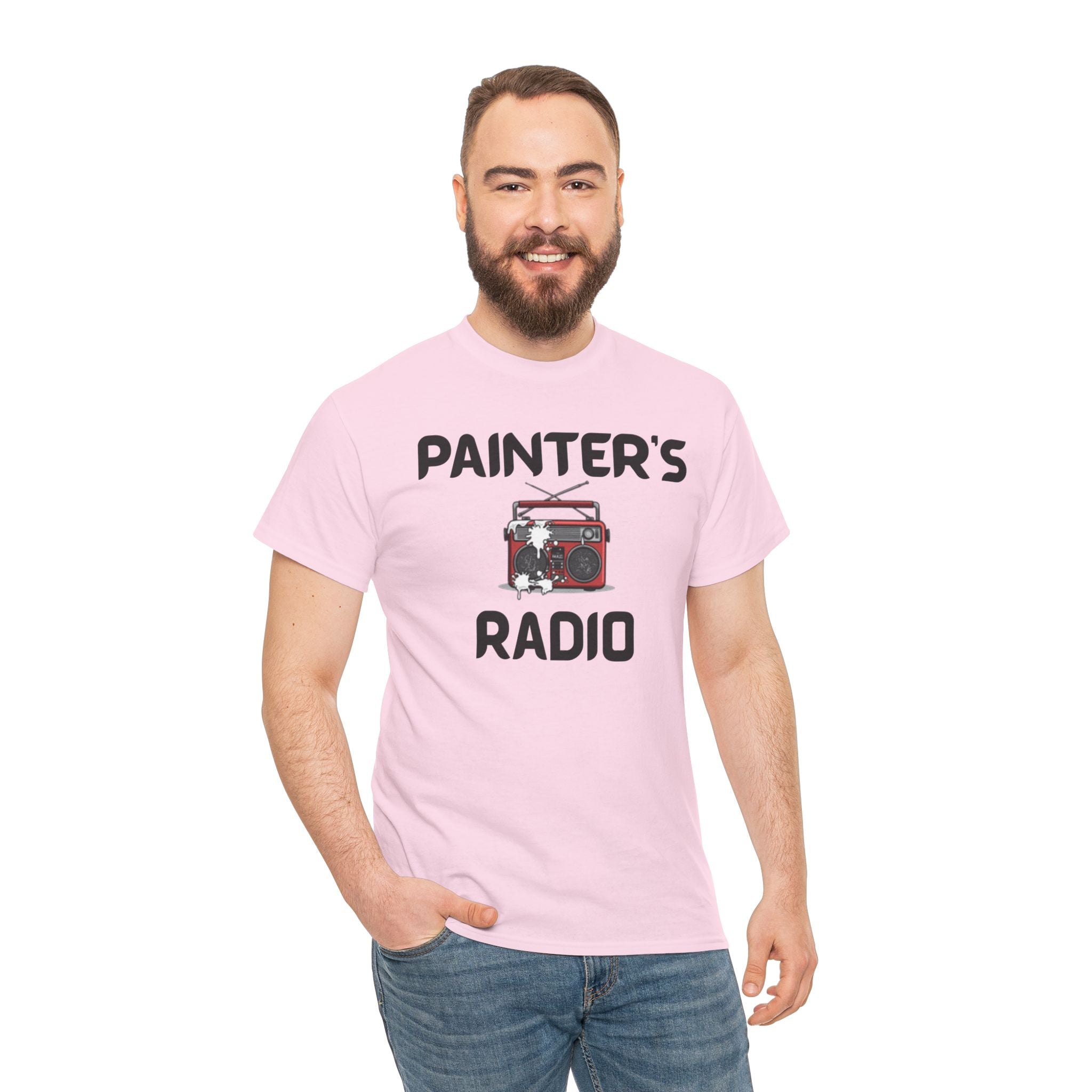 Painter’s Radio T-Shirt – Funny Decorator Gift with a Sense of Humour