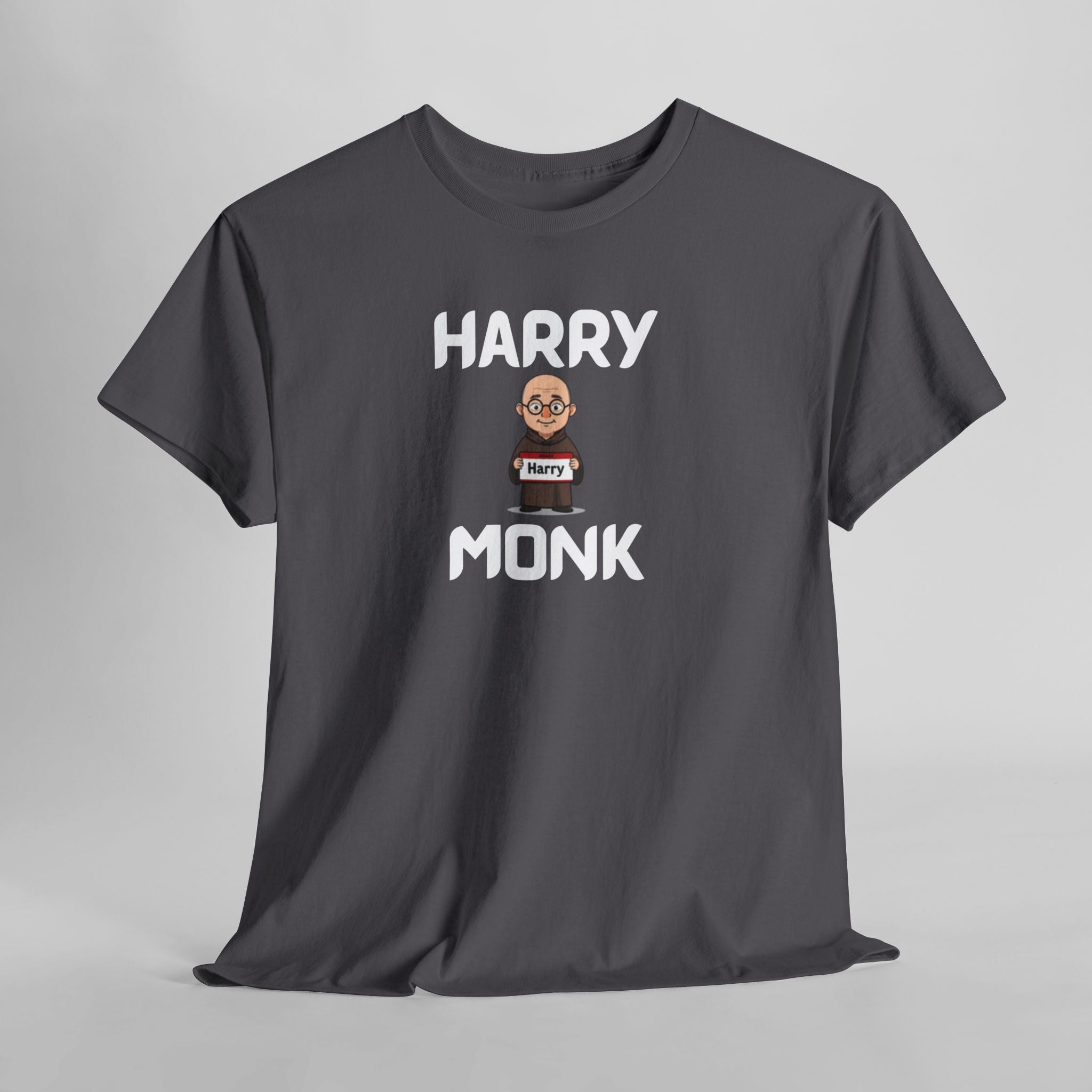 Harry Monk T-Shirt – Funny Novelty Tee with Cheeky Wordplay