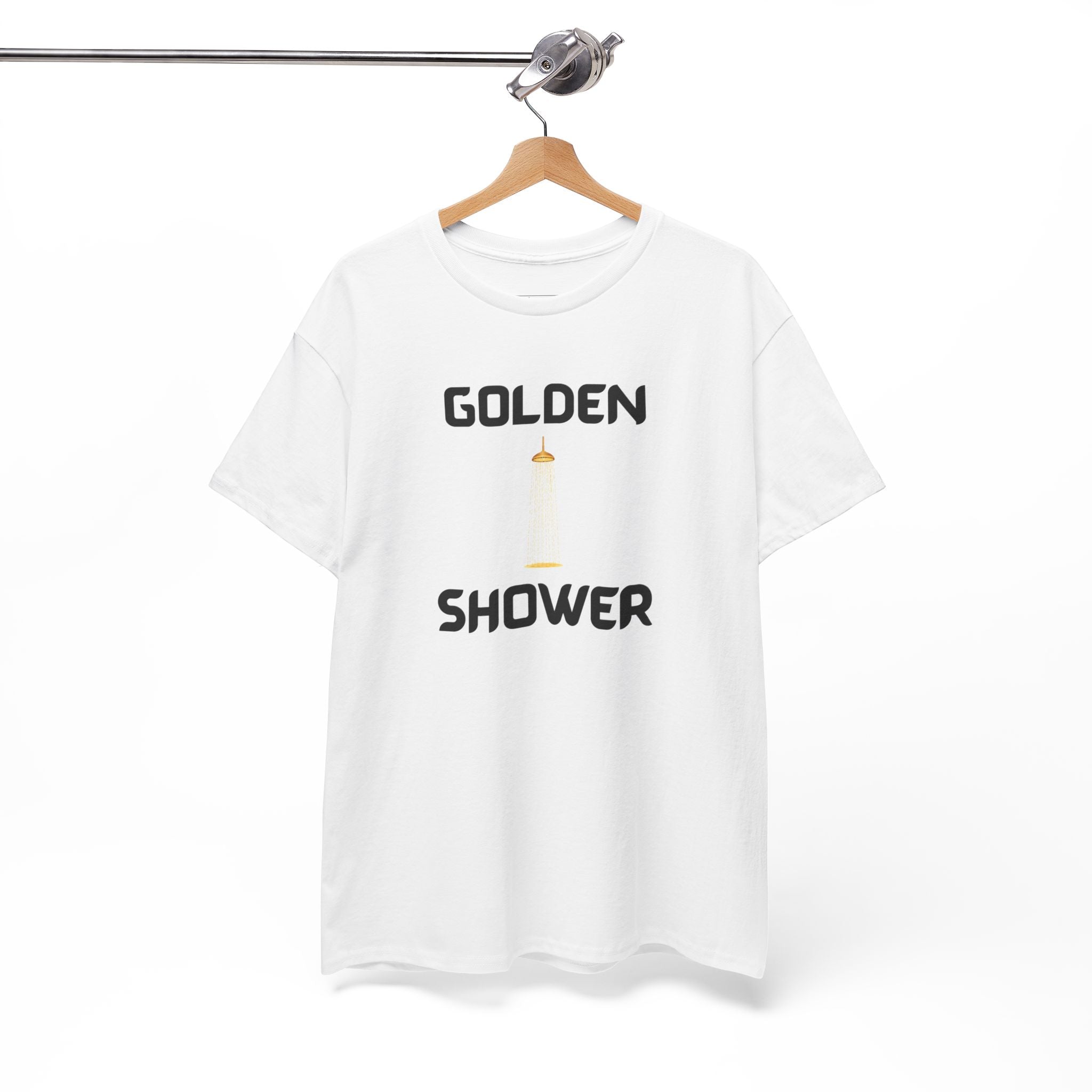 Golden Shower T-Shirt – Funny Novelty Tee with Cheeky Humour