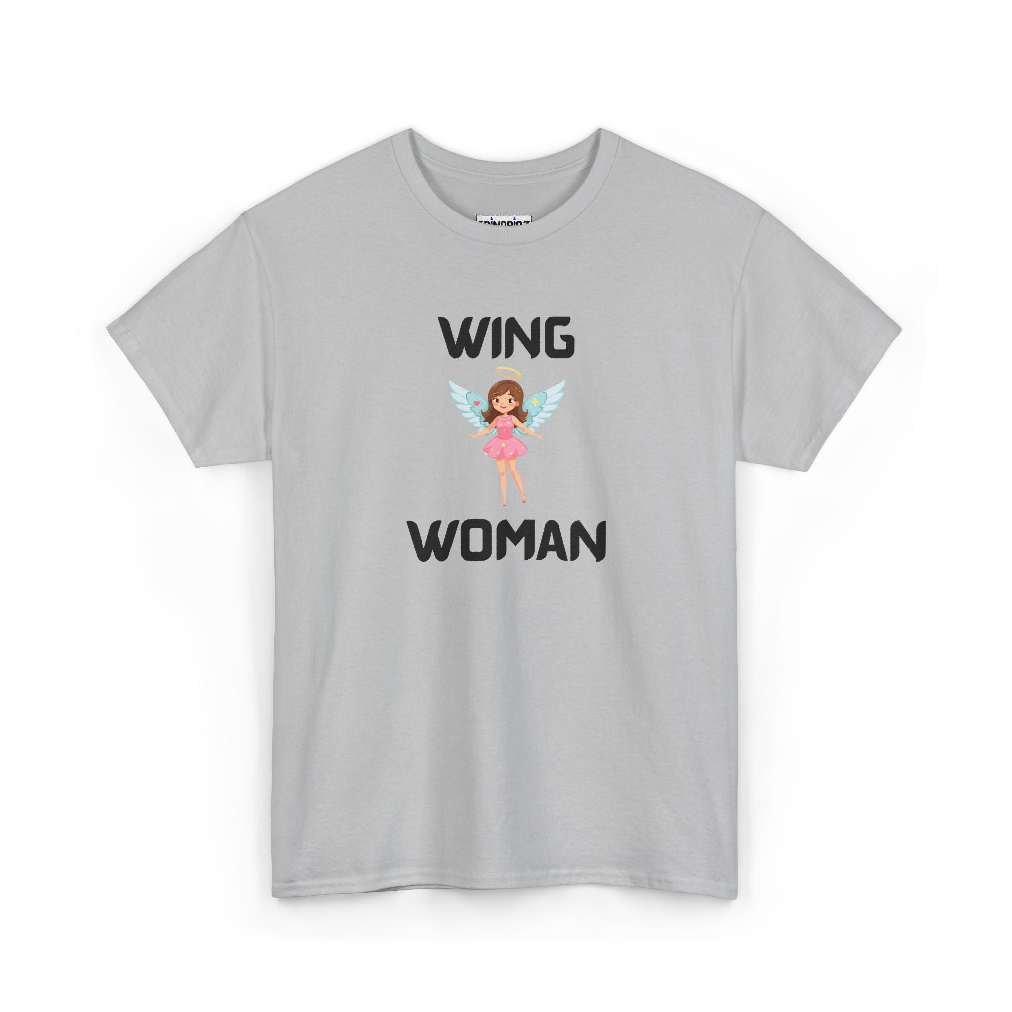 Wing Woman T-Shirt – Funny Novelty Tee for Hen Do’s, Prank Gifts & Nights Out