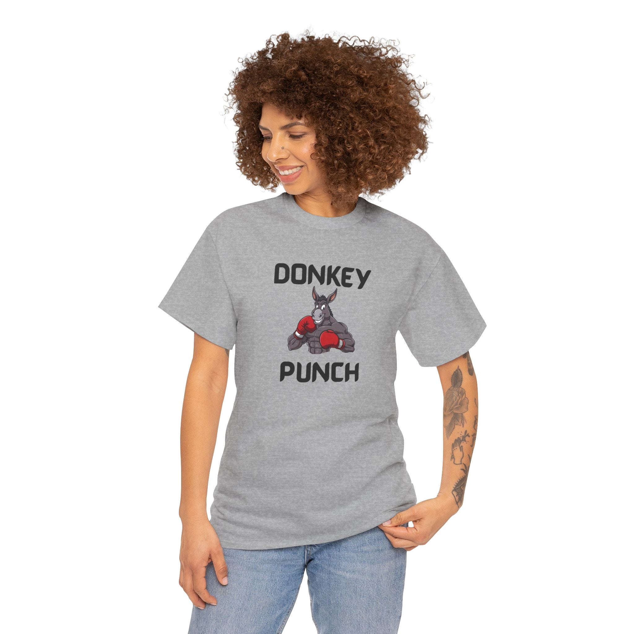 Donkey Punch T-Shirt – Funny Novelty Tee with Cheeky Humour