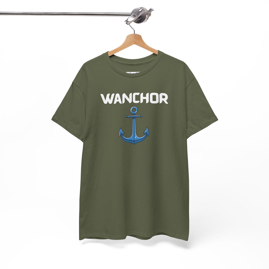 Wanchor T-Shirt – Funny Novelty Tee with Cheeky British Humour