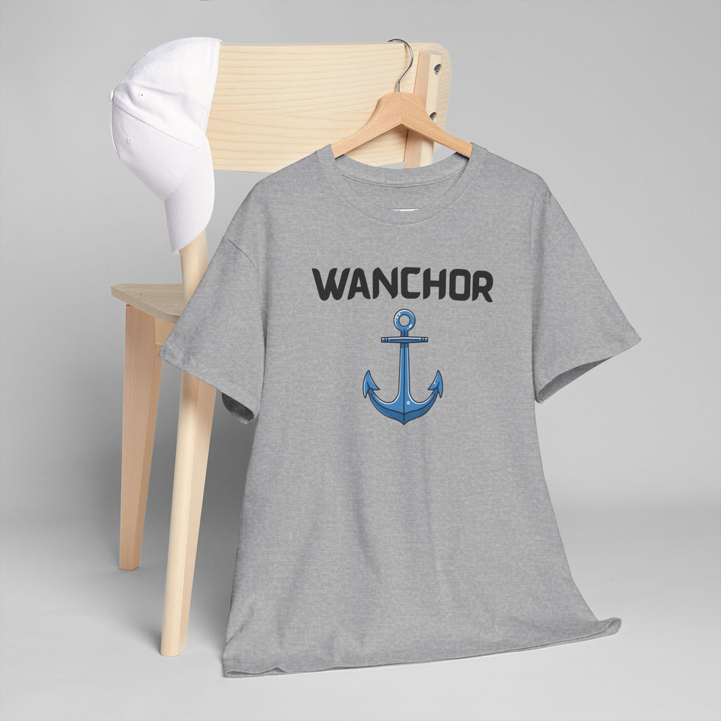 Wanchor T-Shirt – Funny Novelty Tee with Cheeky British Humour