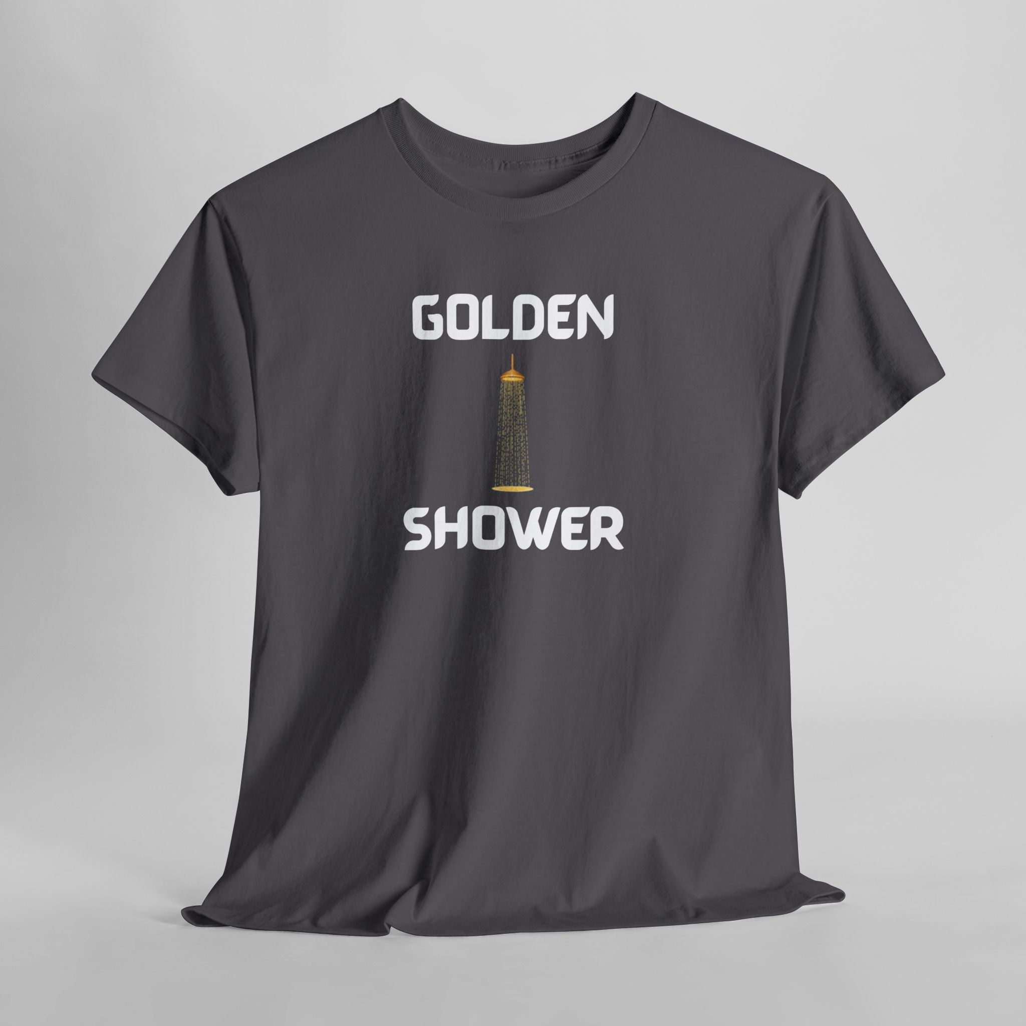 Golden Shower T-Shirt – Funny Novelty Tee with Cheeky Humour