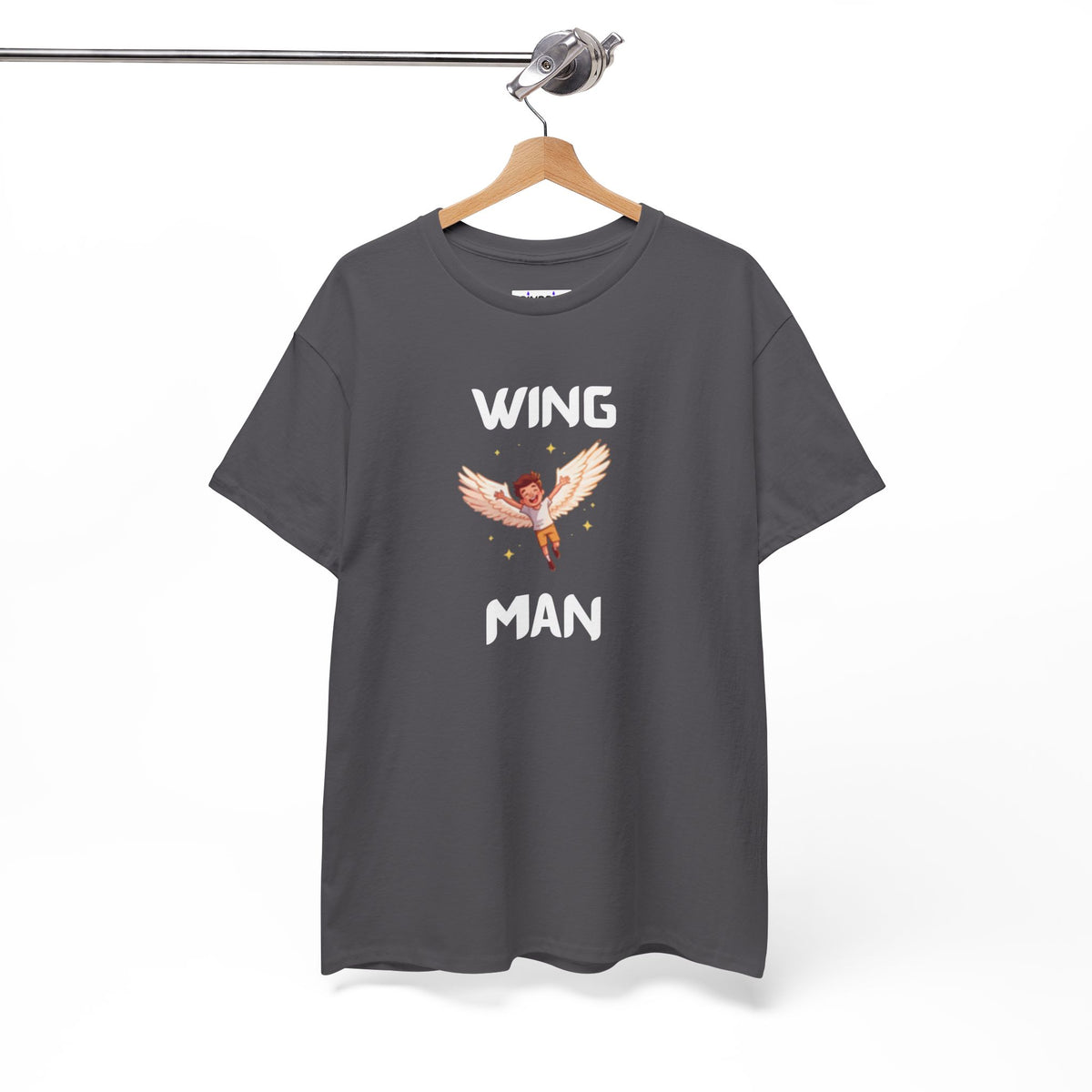 Wing Man T-Shirt – Funny Novelty Tee for Stag Do’s, Prank Gifts & Nights Out