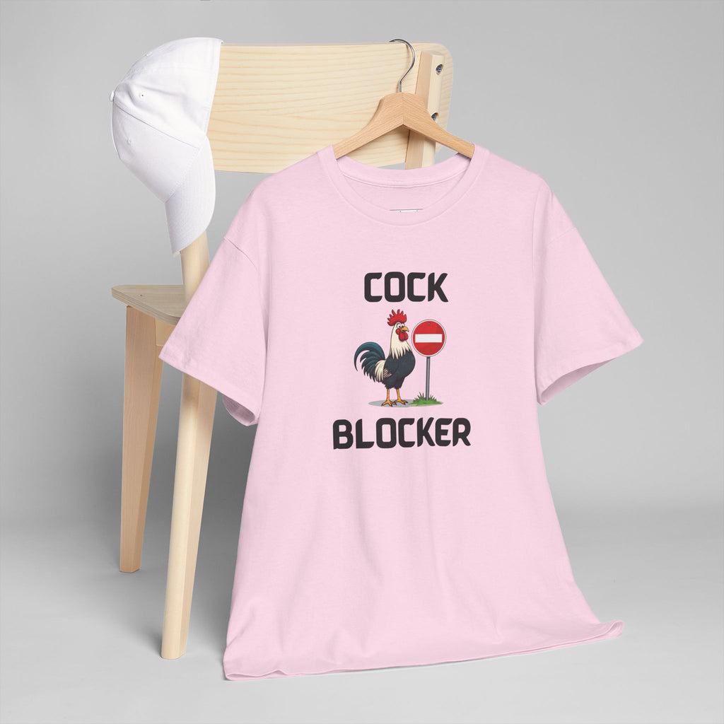 Cock Blocker T-Shirt – Funny Novelty Tee with Cheeky Humour