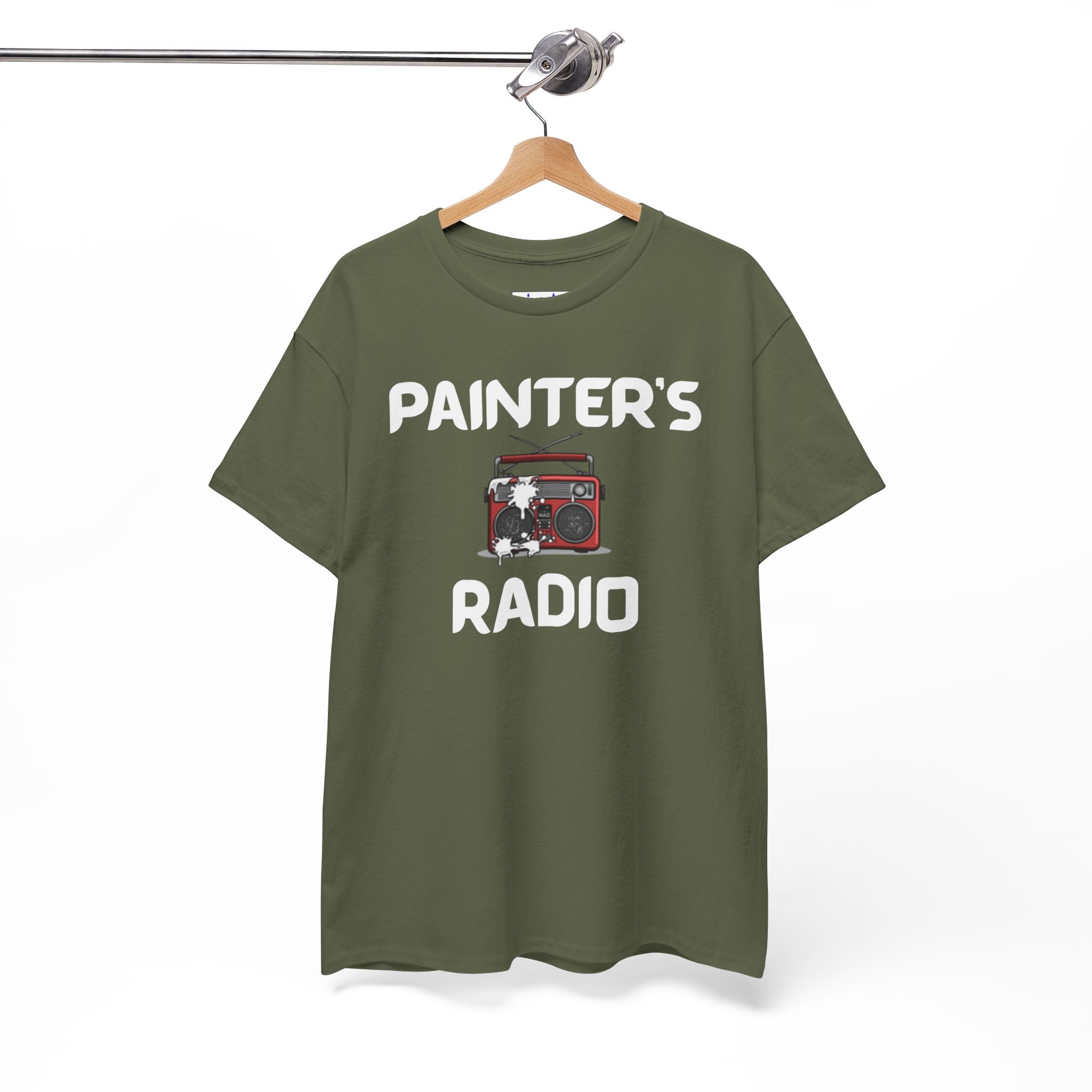 Painter’s Radio T-Shirt – Funny Decorator Gift with a Sense of Humour