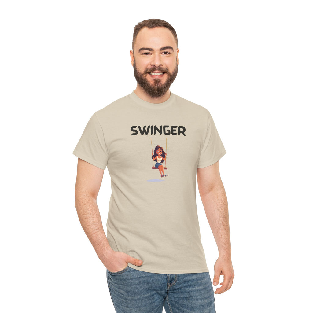Swinger T-Shirt – Funny Novelty Tee with Cheeky Humour