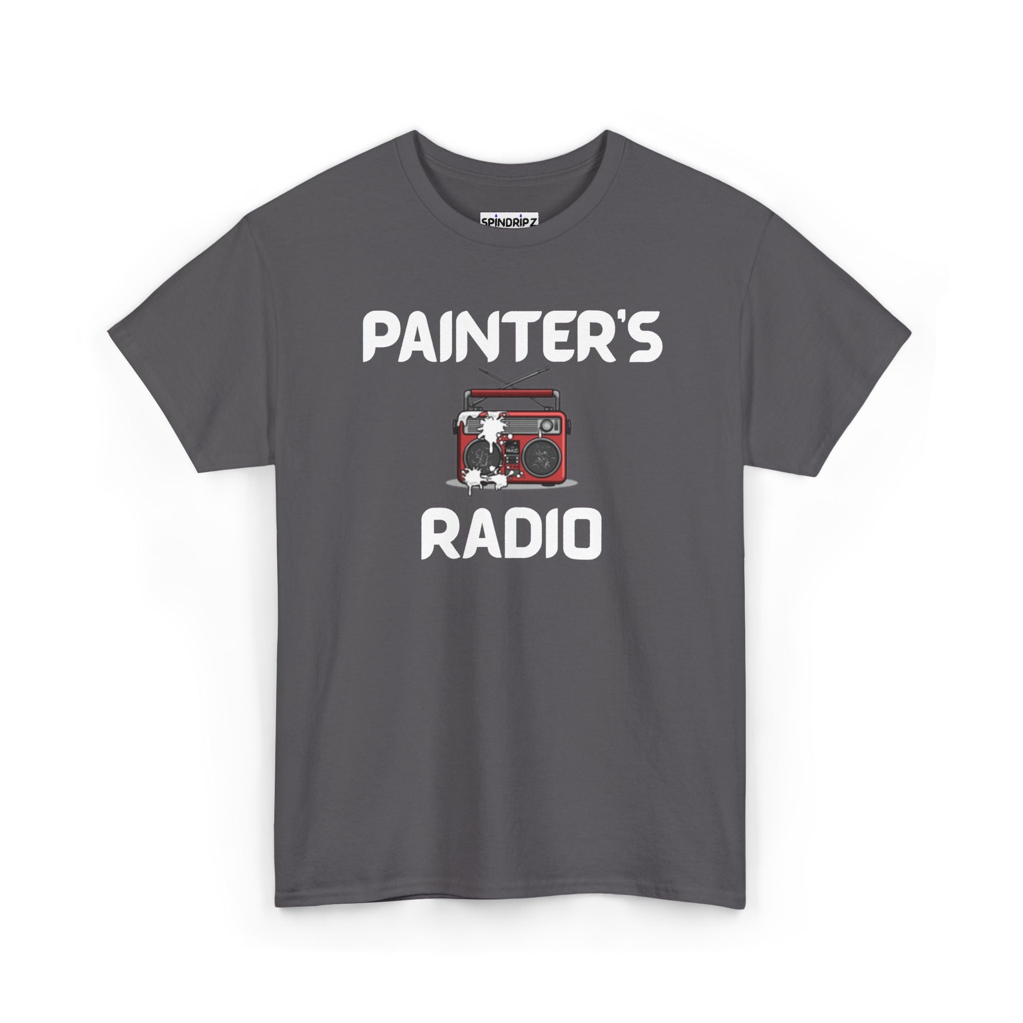 Painter’s Radio T-Shirt – Funny Decorator Gift with a Sense of Humour