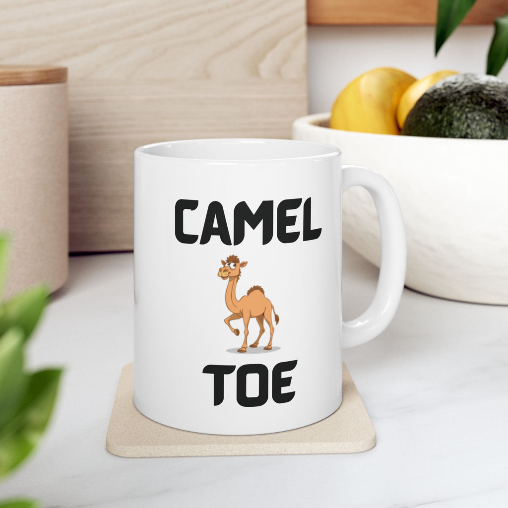 Camel Toe Ceramic Mug – Funny Trombone Player Gift (11oz, 15oz)