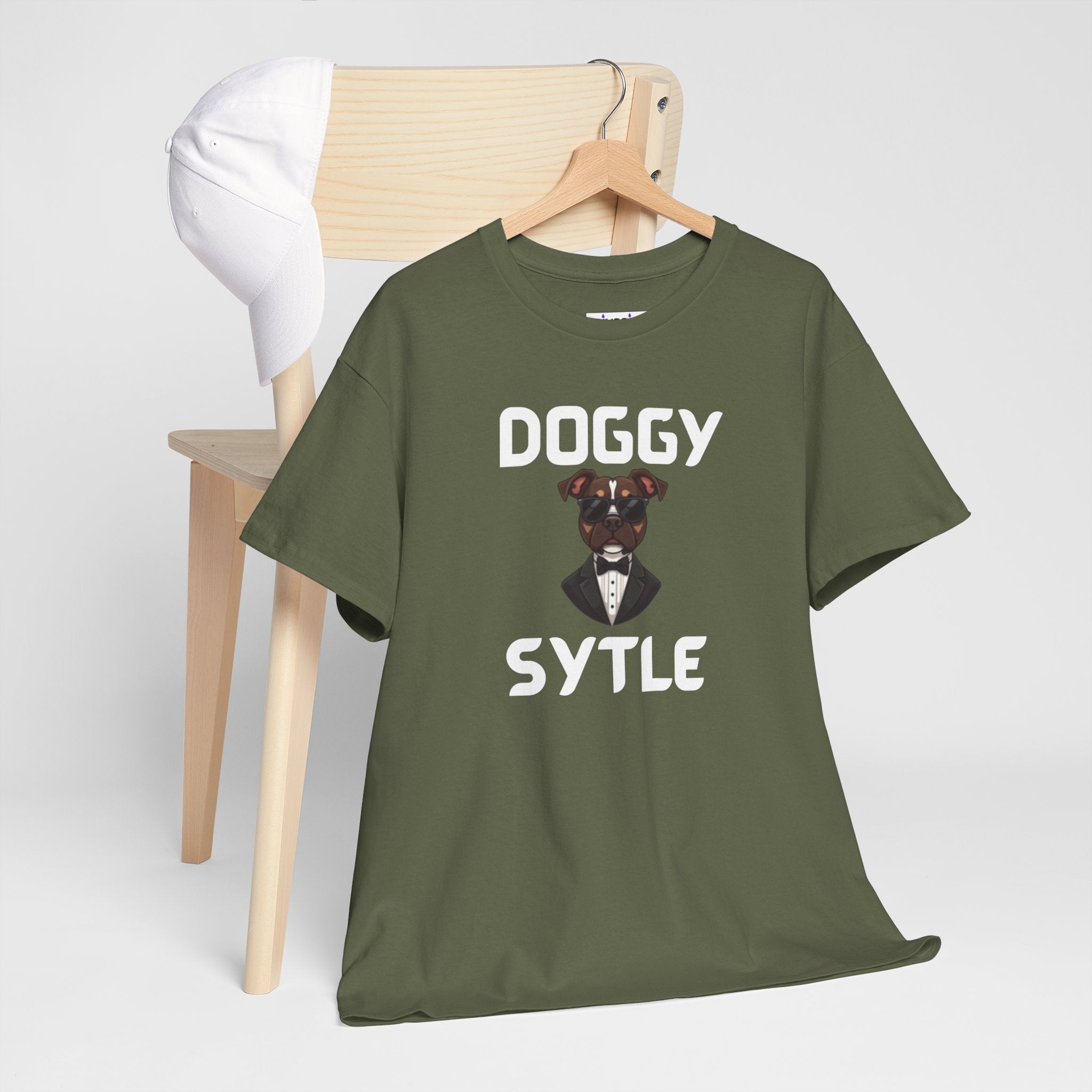 Doggy Style T-Shirt – Funny Dog Lover Gift with a Cheeky Twist