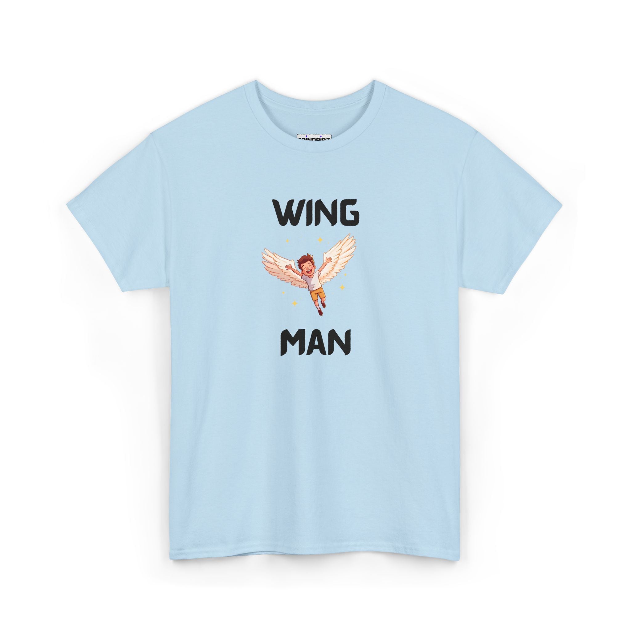 Wing Man T-Shirt – Funny Novelty Tee for Stag Do’s, Prank Gifts & Nights Out