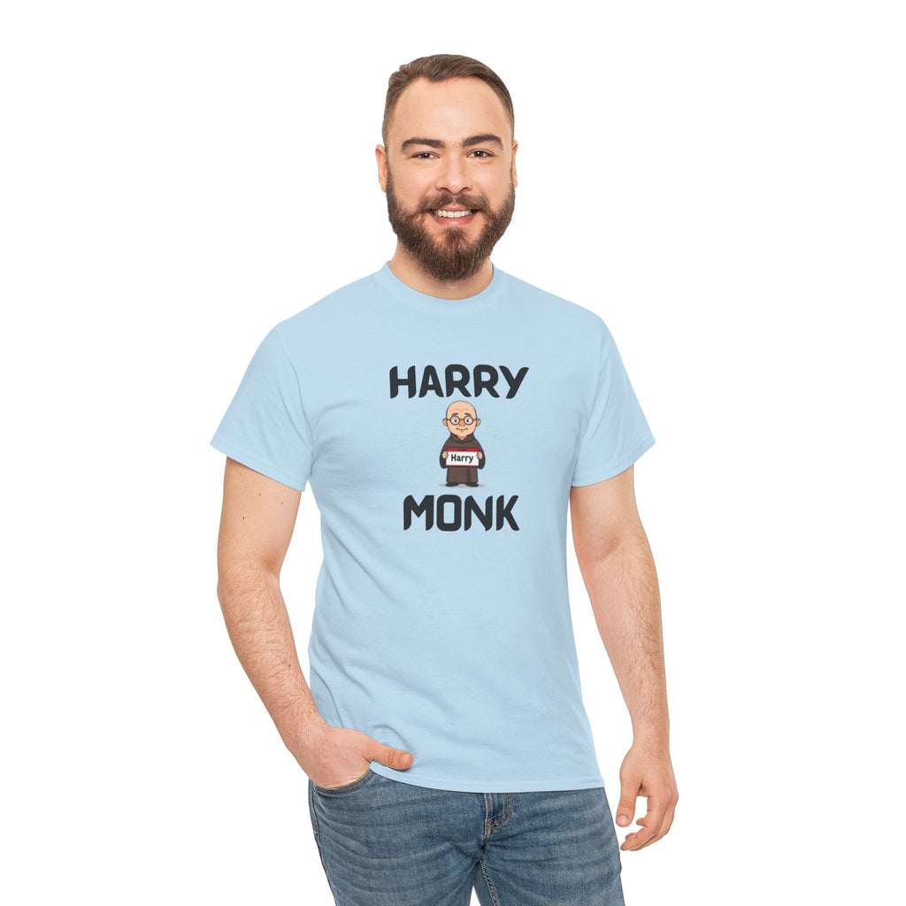 Harry Monk T-Shirt – Funny Novelty Tee with Cheeky Wordplay
