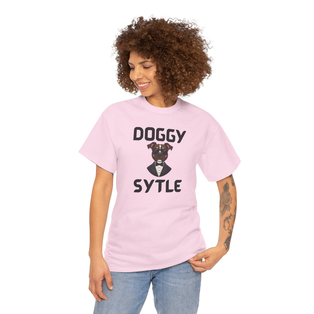 Doggy Style T-Shirt – Funny Dog Lover Gift with a Cheeky Twist