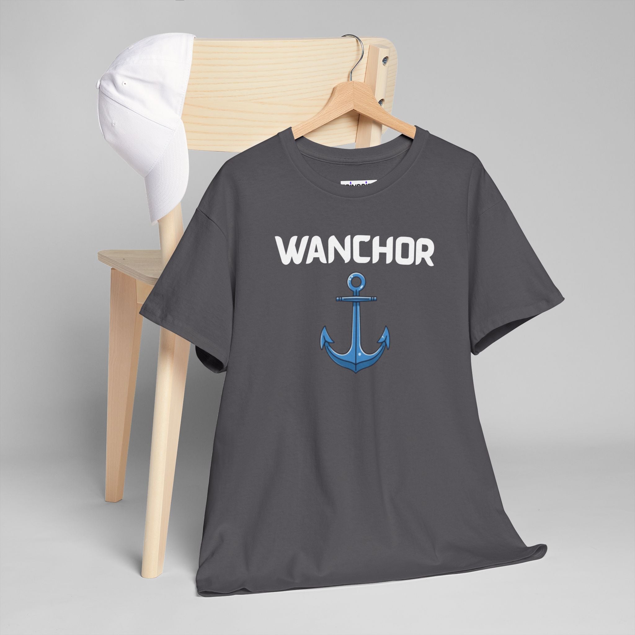 Wanchor T-Shirt – Funny Novelty Tee with Cheeky British Humour