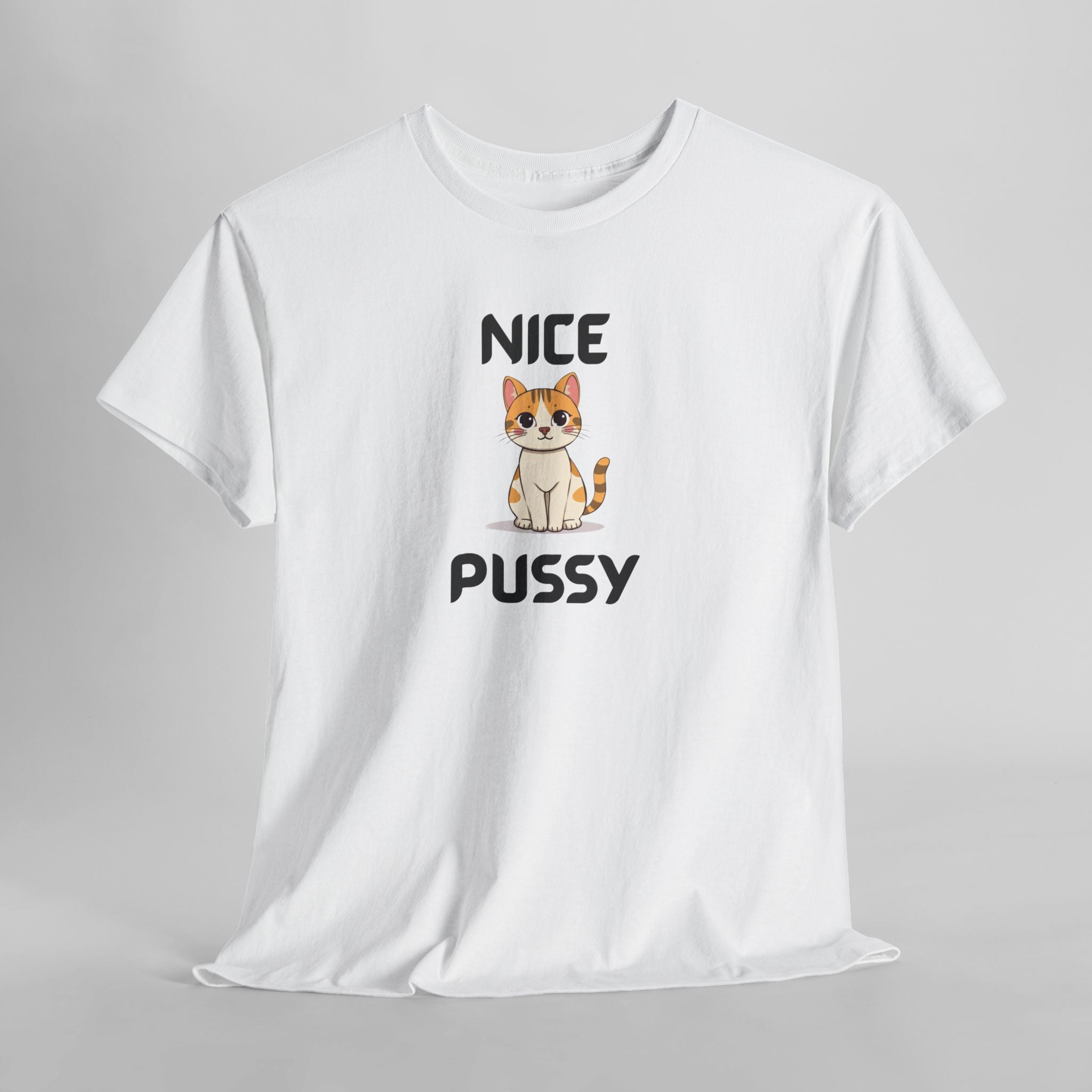 Nice Pussy T-Shirt – Funny Novelty Tee with Cheeky Humour