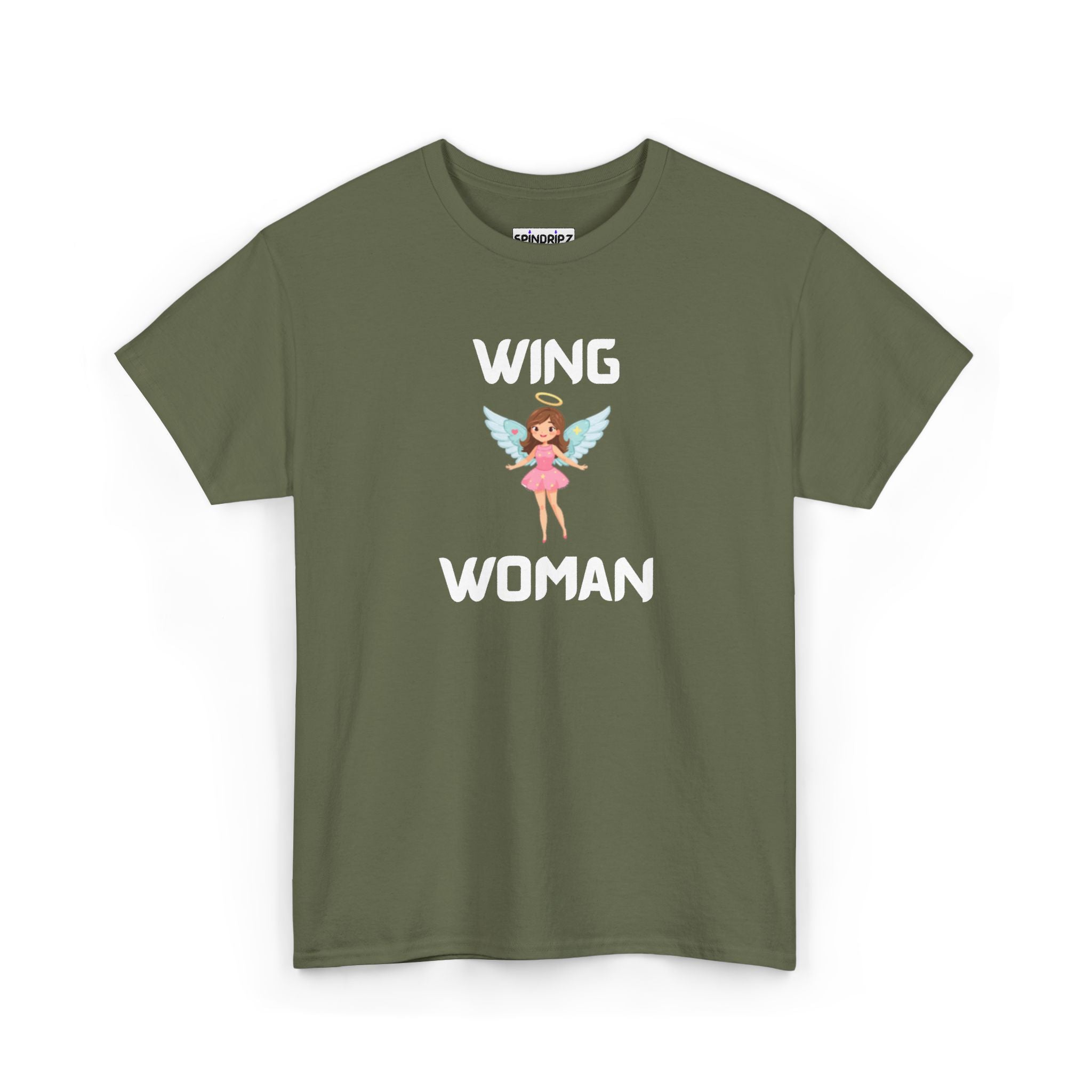 Wing Woman T-Shirt – Funny Novelty Tee for Hen Do’s, Prank Gifts & Nights Out