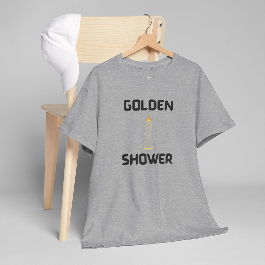Golden Shower T-Shirt – Funny Novelty Tee with Cheeky Humour