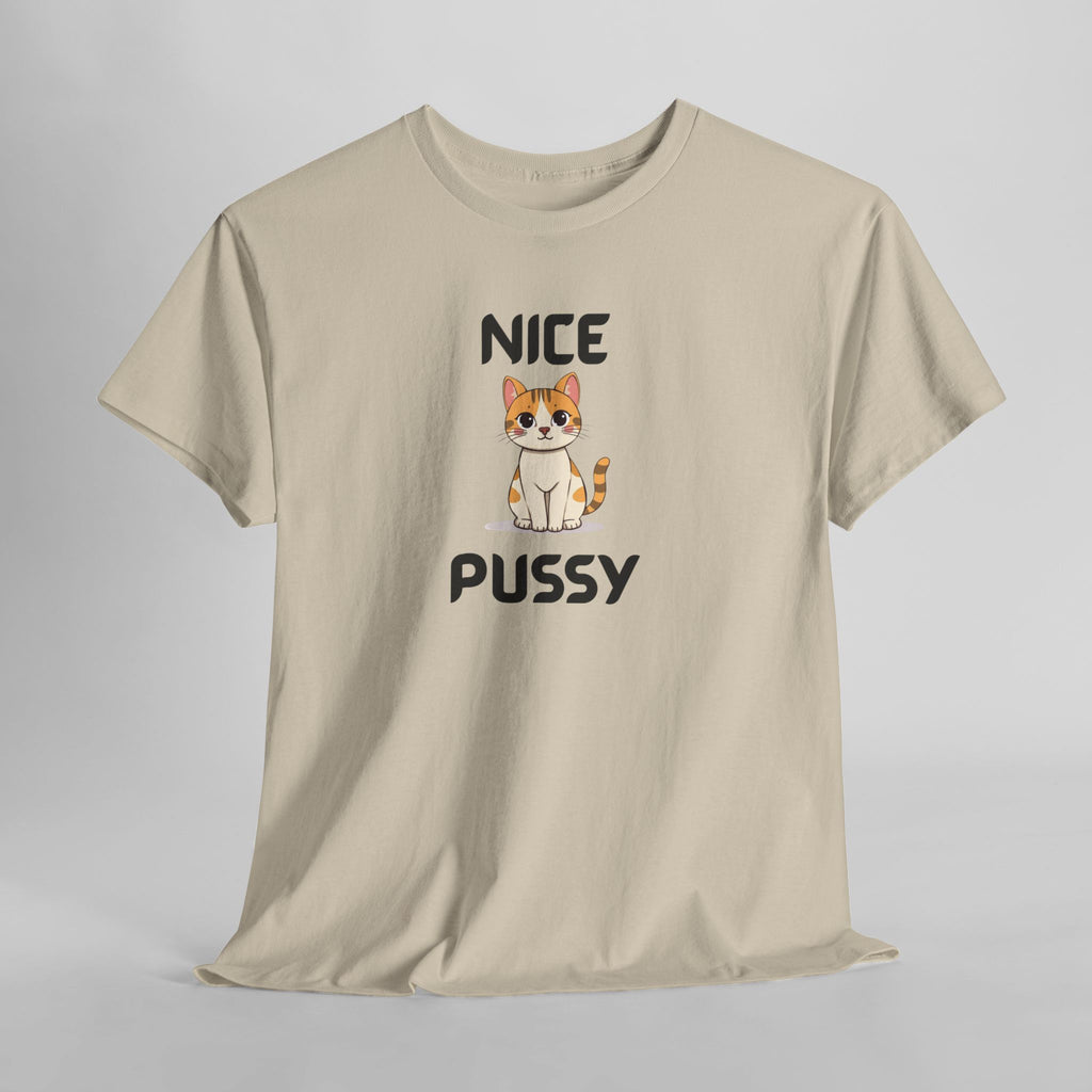 Nice Pussy T-Shirt – Funny Novelty Tee with Cheeky Humour