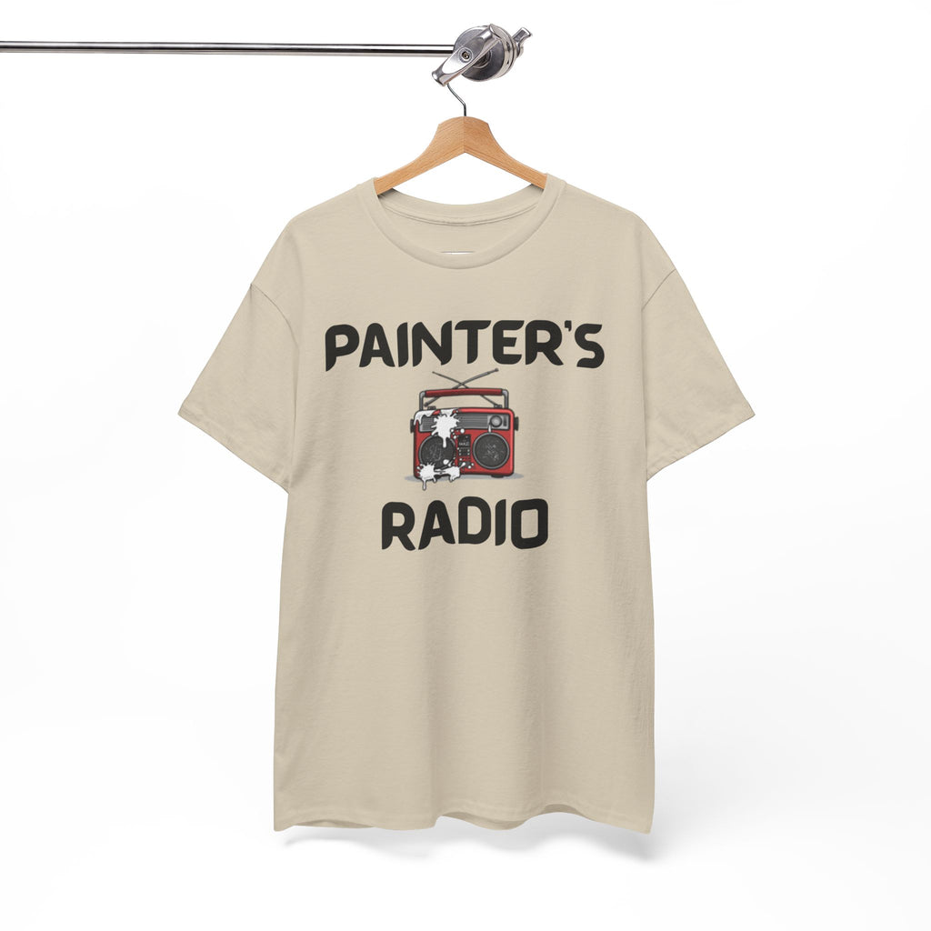 Painter’s Radio T-Shirt – Funny Decorator Gift with a Sense of Humour