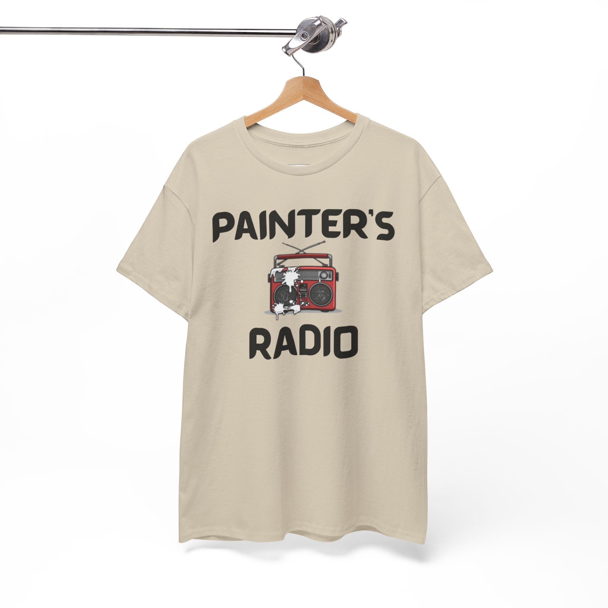 Painter’s Radio T-Shirt – Funny Decorator Gift with a Sense of Humour