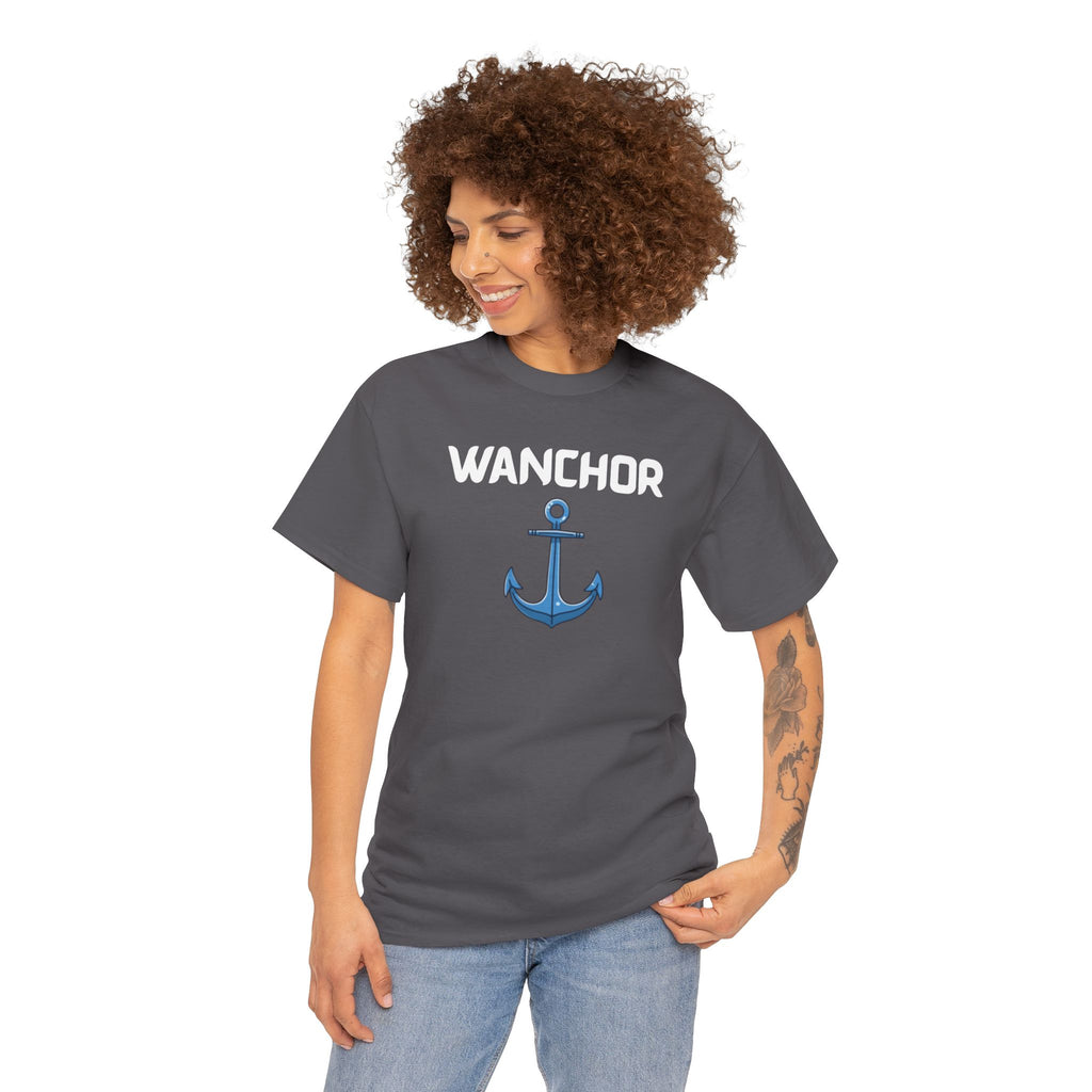 Wanchor T-Shirt – Funny Novelty Tee with Cheeky British Humour