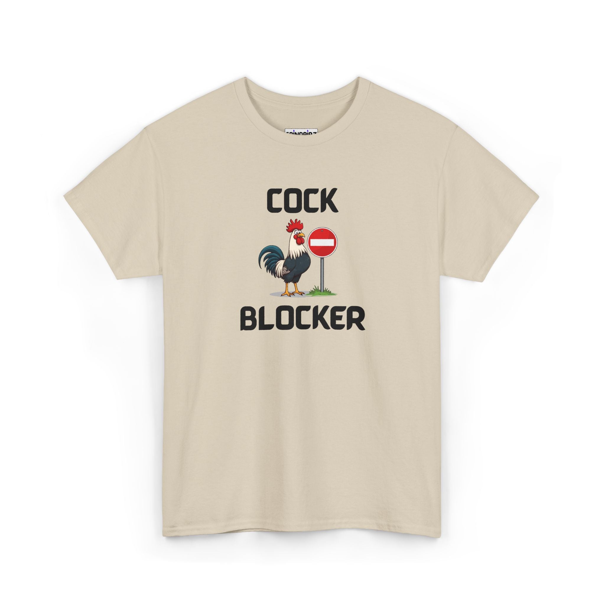 Cock Blocker T-Shirt – Funny Novelty Tee with Cheeky Humour