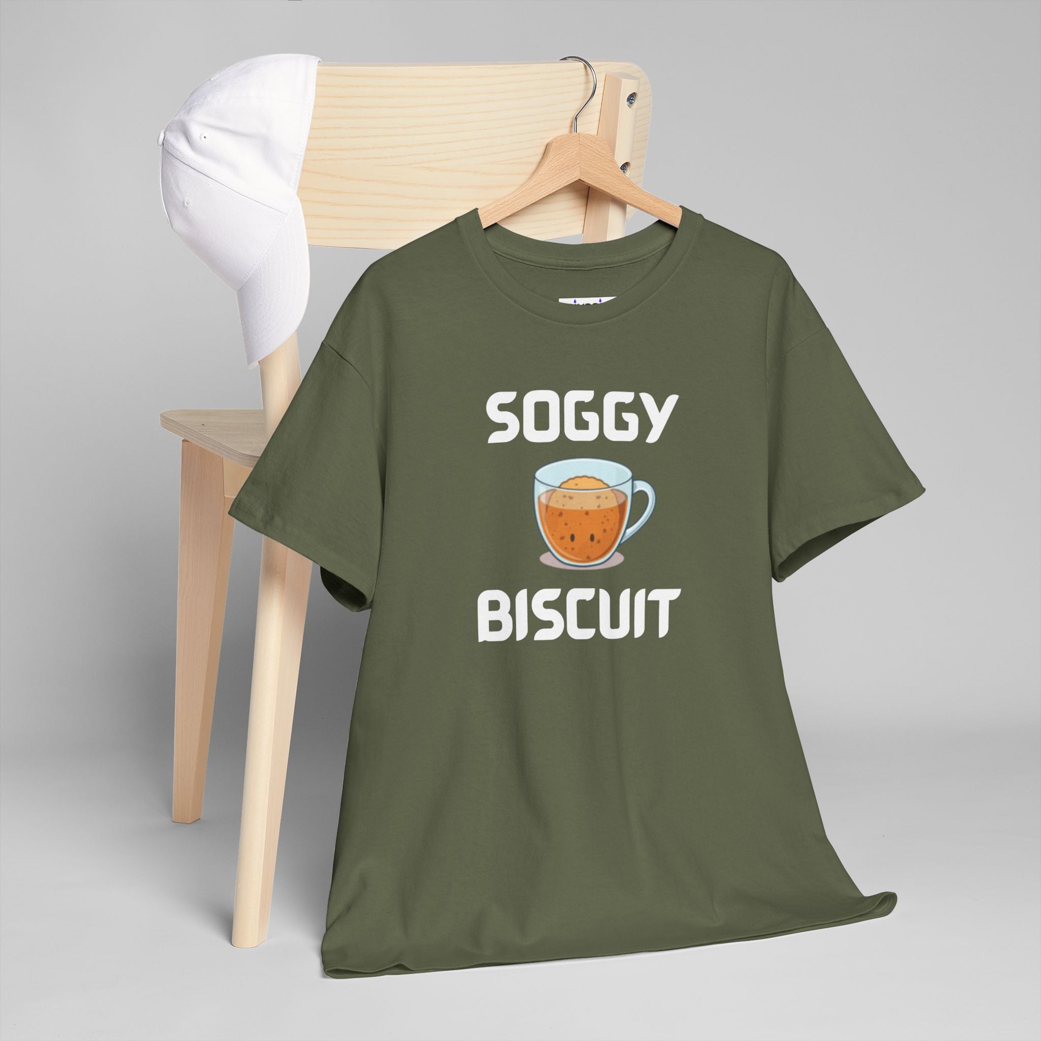 Soggy Biscuit T-Shirt – Funny Novelty Tee with Cheeky Humour