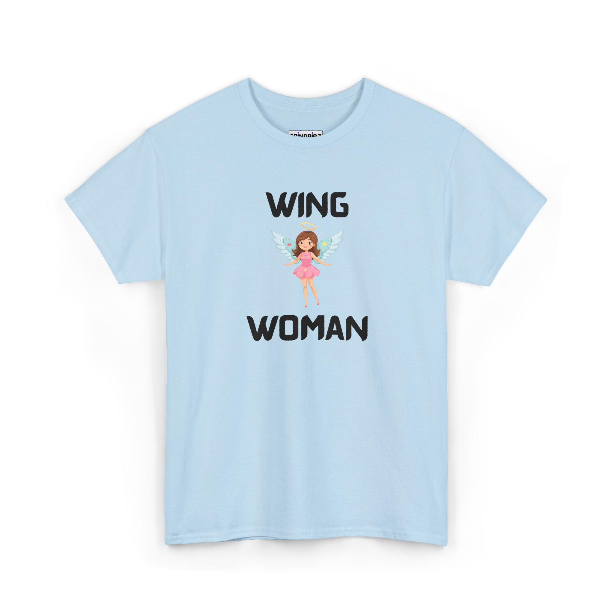 Wing Woman T-Shirt – Funny Novelty Tee for Hen Do’s, Prank Gifts & Nights Out