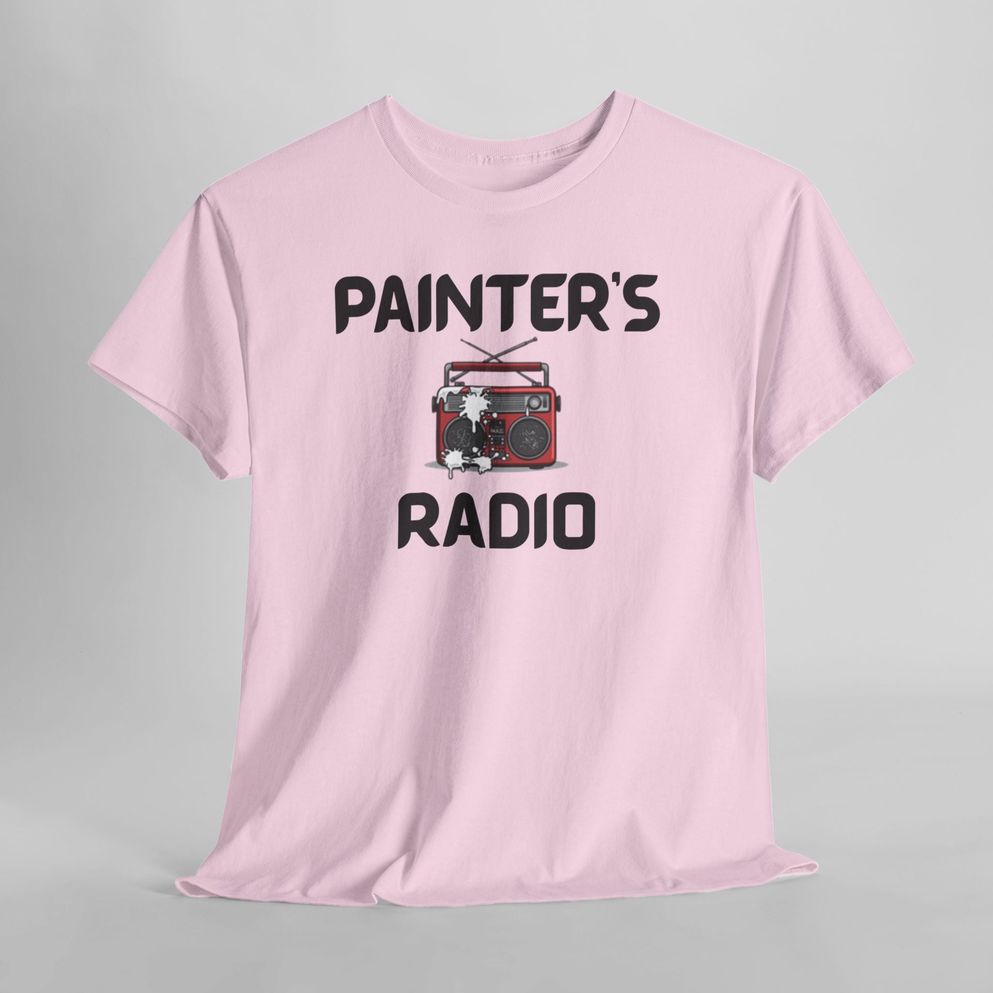 Painter’s Radio T-Shirt – Funny Decorator Gift with a Sense of Humour