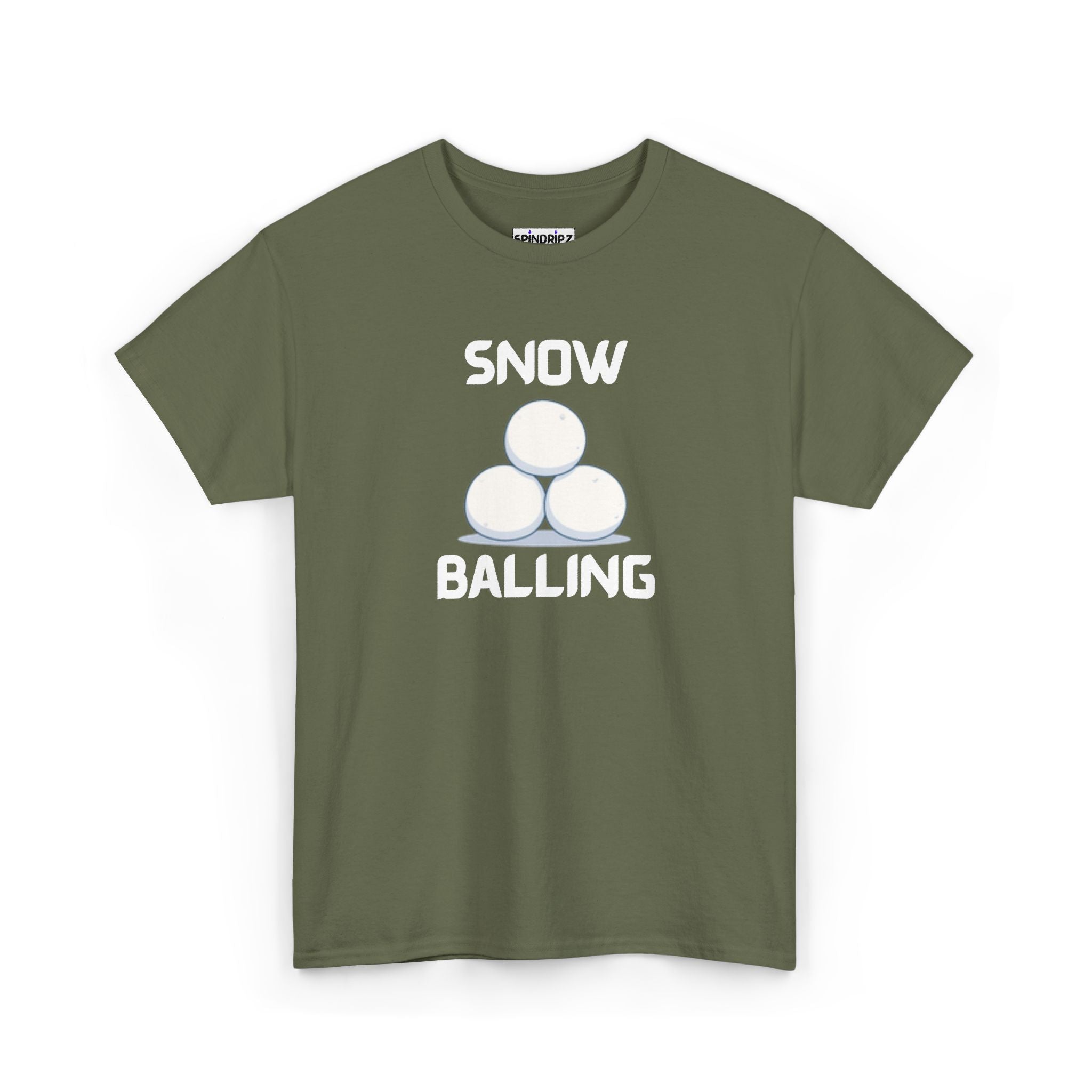 Snow Balling T-Shirt – Funny Novelty Tee with Cheeky Humour