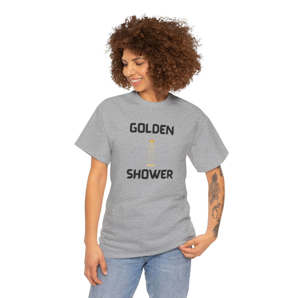 Golden Shower T-Shirt – Funny Novelty Tee with Cheeky Humour
