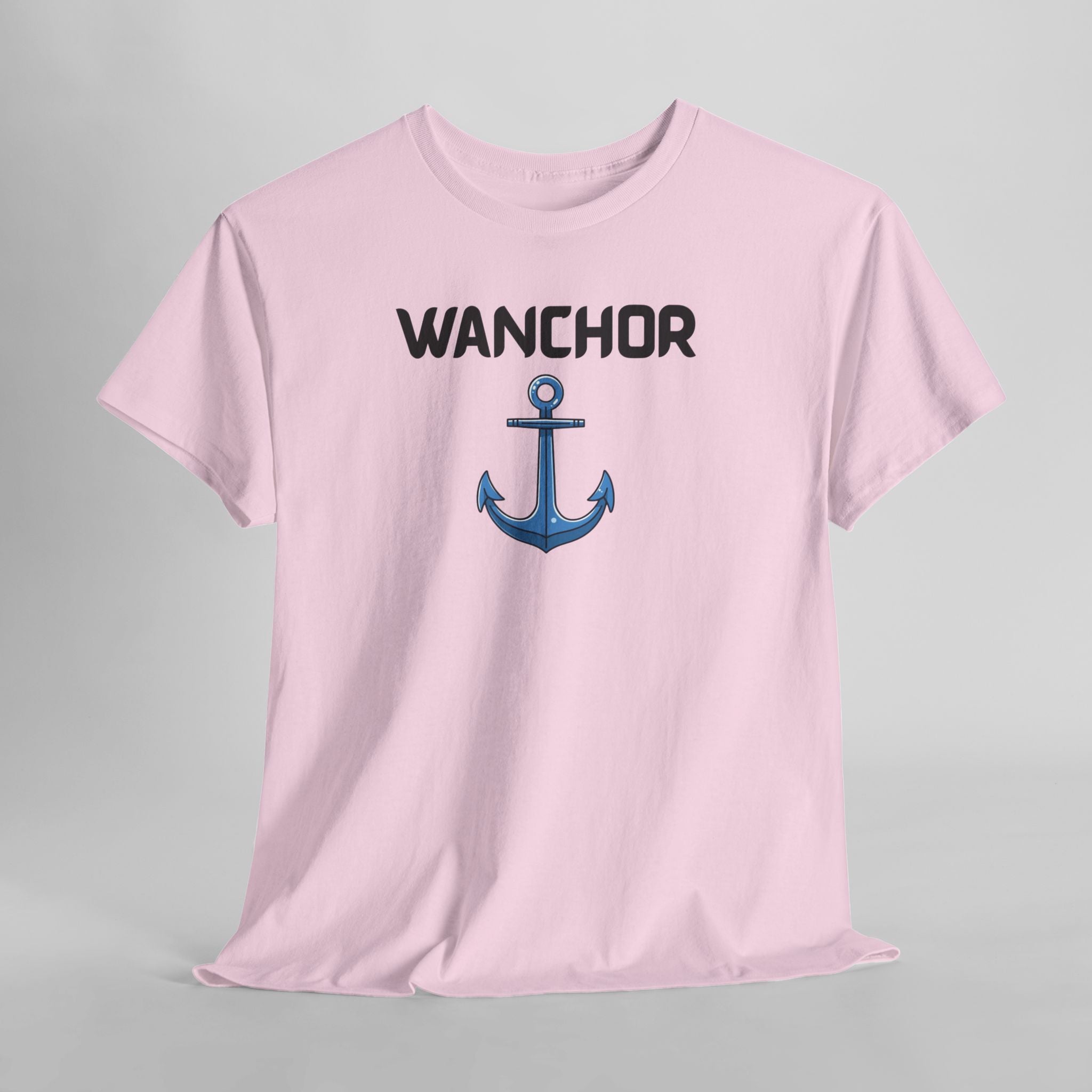 Wanchor T-Shirt – Funny Novelty Tee with Cheeky British Humour