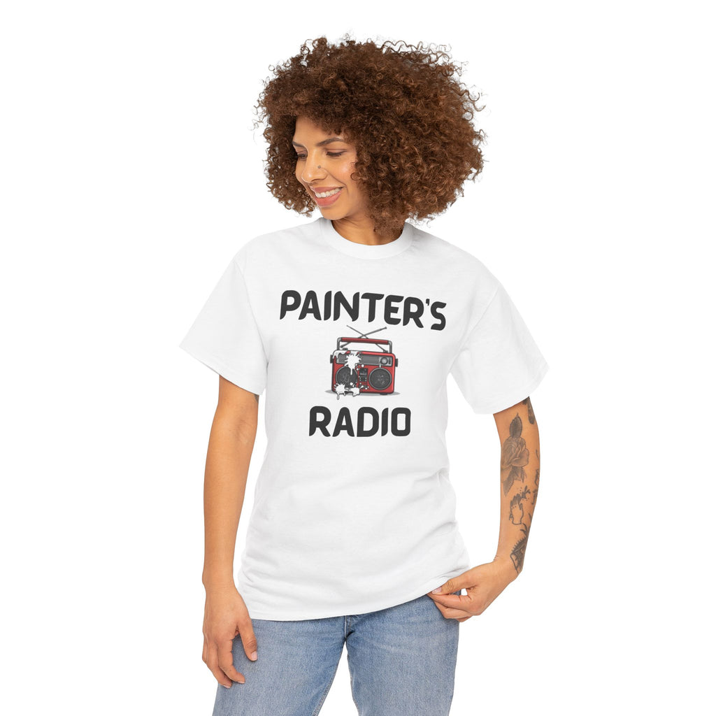 Painter’s Radio T-Shirt – Funny Decorator Gift with a Sense of Humour