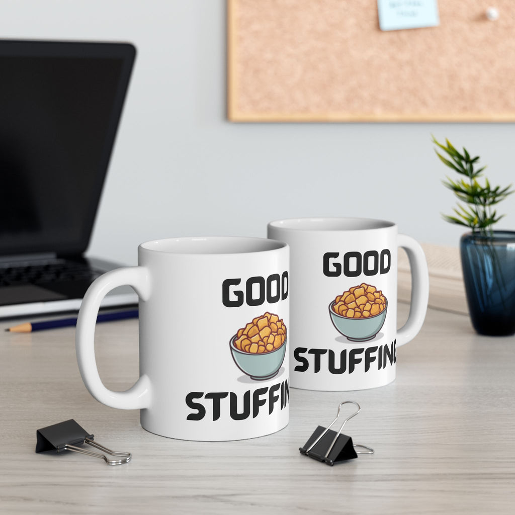 Good Stuffing Funny Mug Cheeky Wordplay Prank Gift Novelty Coffee Cup